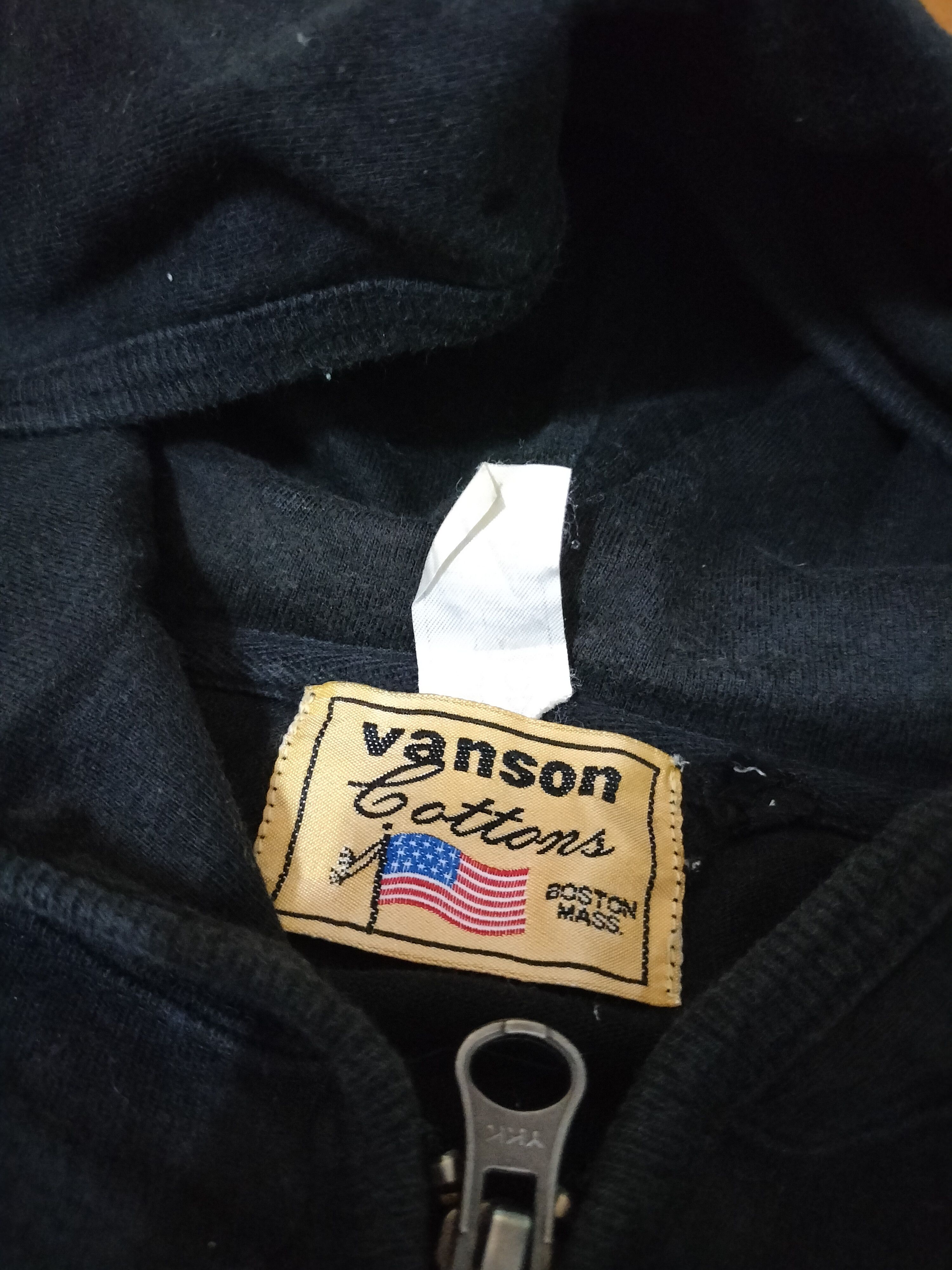 Vintage Vintage Vanson Embroidery Hoodie cotton fashion Size US M / EU 48-50 / 2 - 5 Thumbnail
