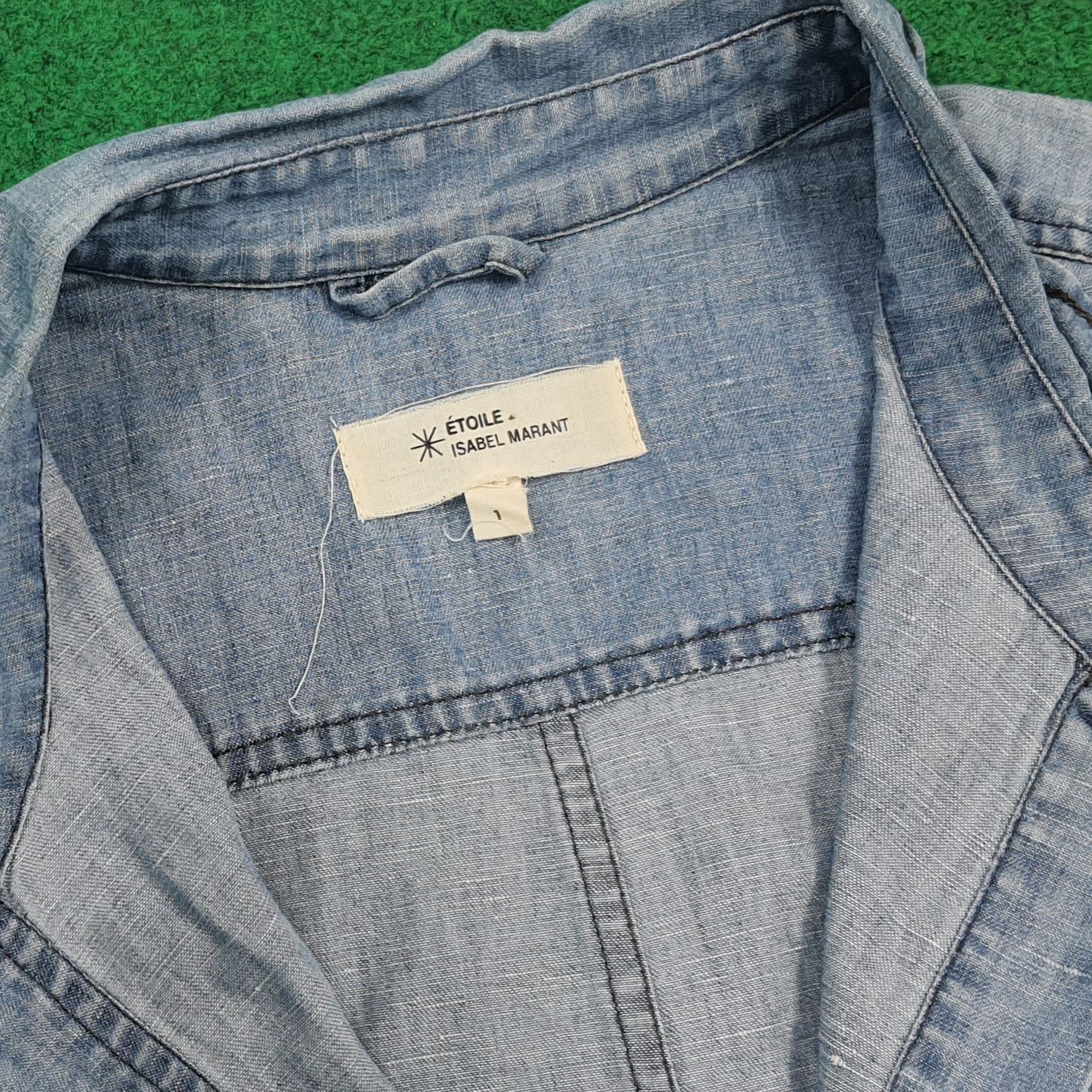 Isabel Marant Etoile Vintage Etoile Isabel Marant Denim Playsuit Romper C301N38 Size S / US 4 / IT 40 - 5 Thumbnail