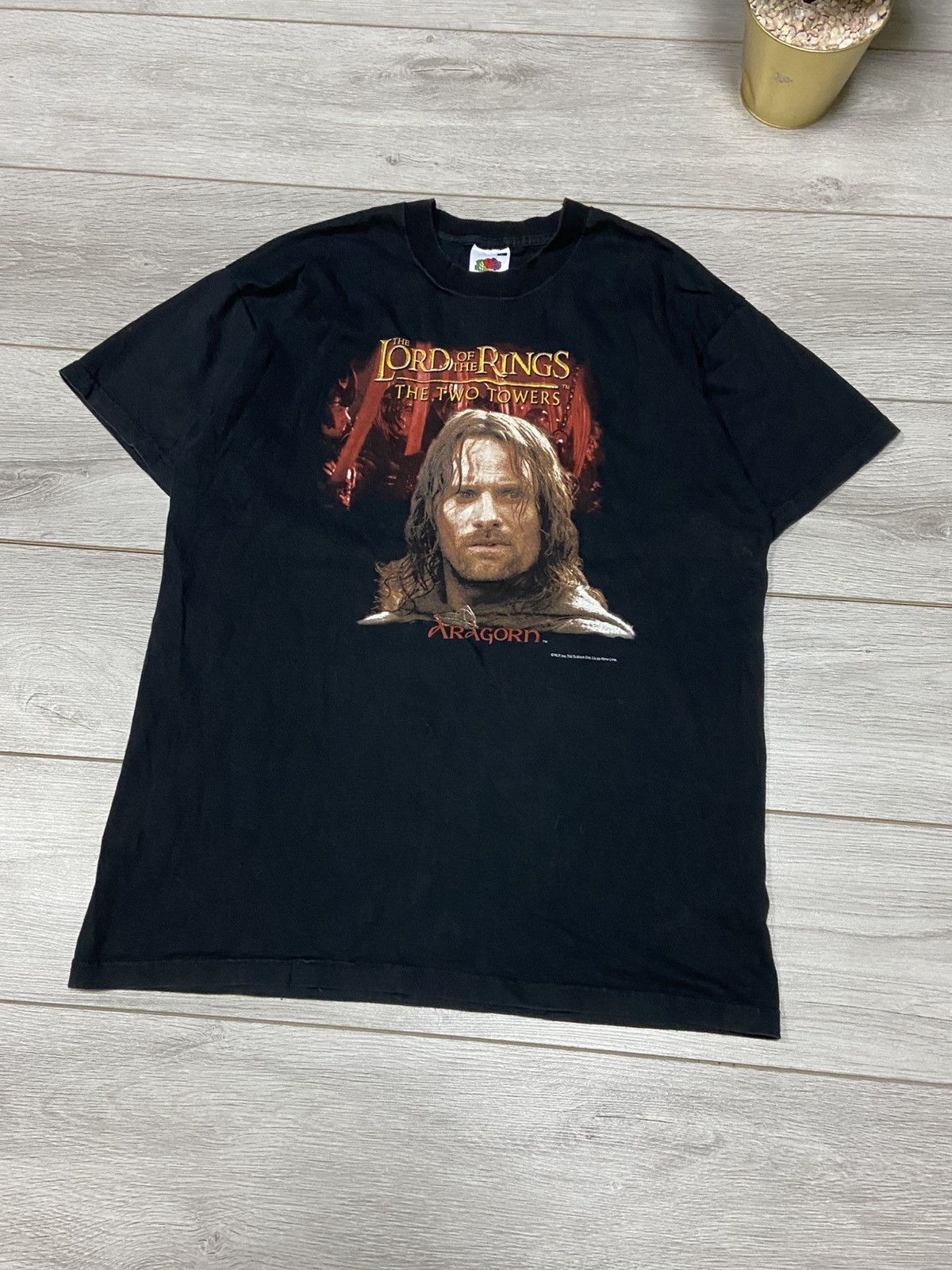 Vintage Lord Of The Rings Two Towers Aragorn vintage tee shirt Size US L / EU 52-54 / 3 - 2 Thumbnail