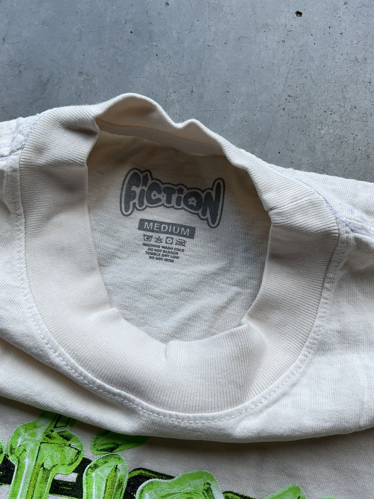 Vintage Fiction Logo Tee Cream Size US M / EU 48-50 / 2 - 3 Thumbnail
