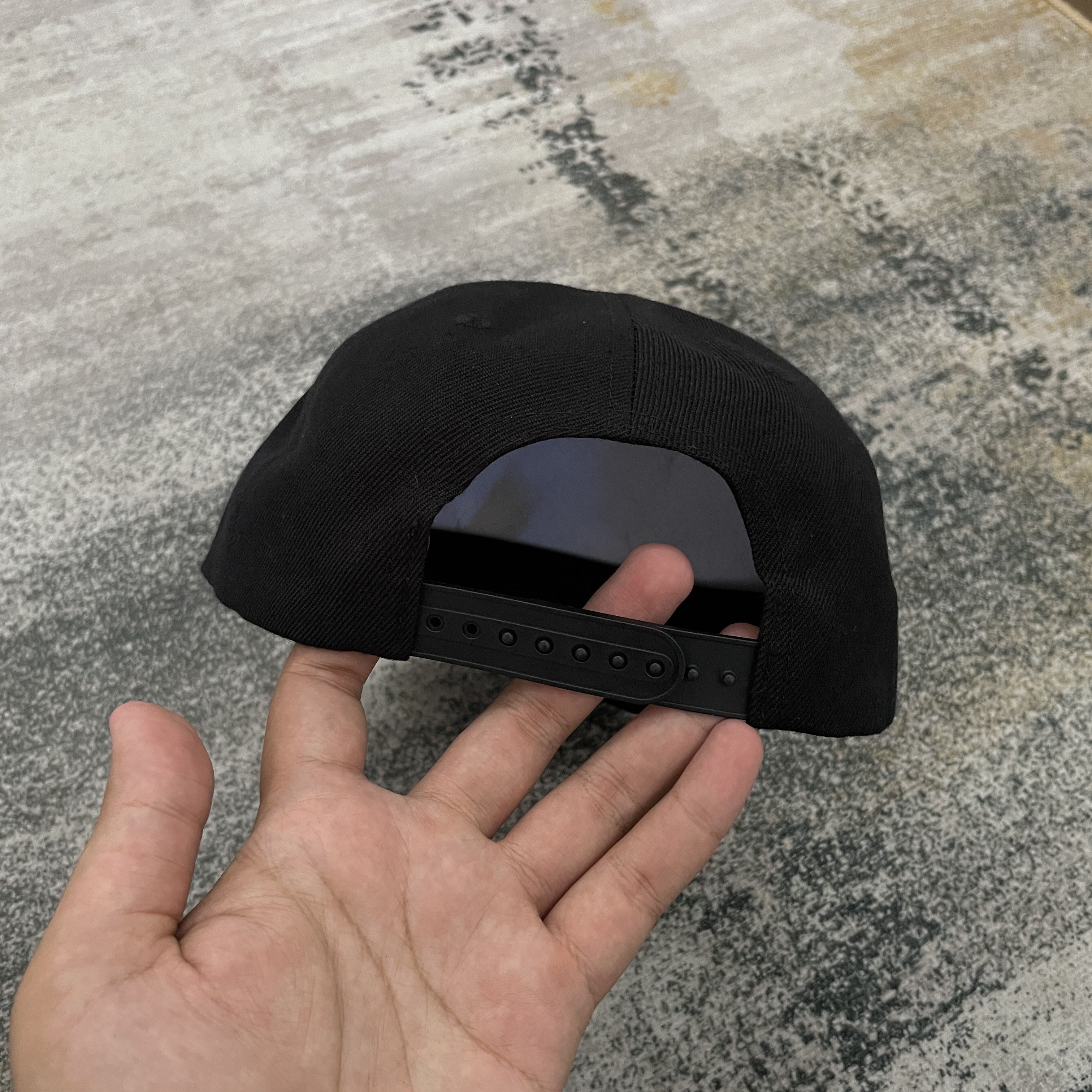 Stussy STUSSY DICE LOGO CAP HAT - BLACK Size ONE SIZE - 4 Thumbnail