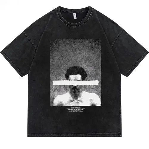 VIBE Gothic Punk Heavyweight Retro T-Shirt Size US L / EU 52-54 / 3 - 1 Thumbnail