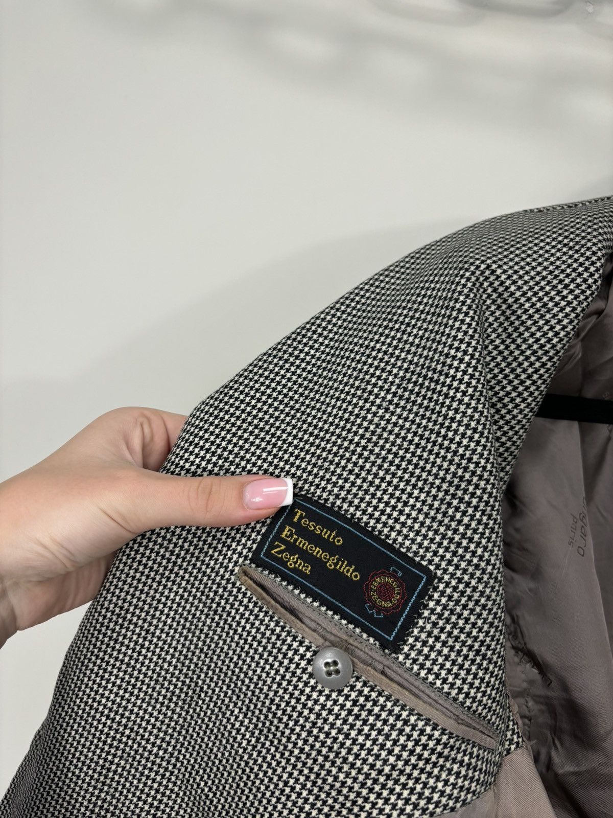 Emanuel Ungaro Vintage Ungaro Paris Ermenegildo Zegna Tessuto Blazer Jacket Size 42R - 11 Thumbnail