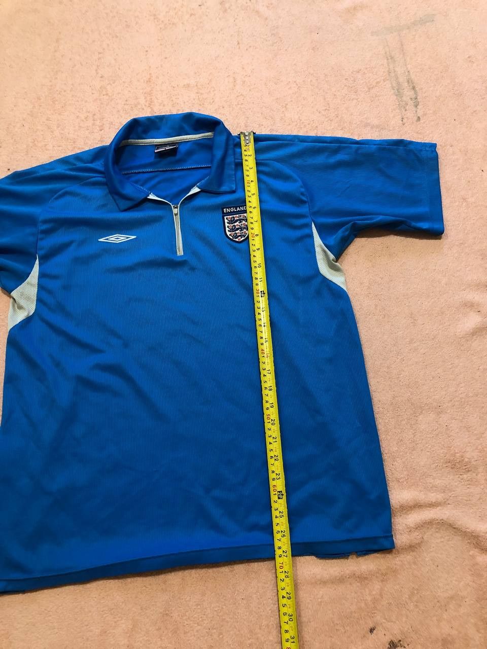 Umbro Vintage Jerseys blue Umbro logo Football England T-shirt Y2K Size US L / EU 52-54 / 3 - 14 Thumbnail