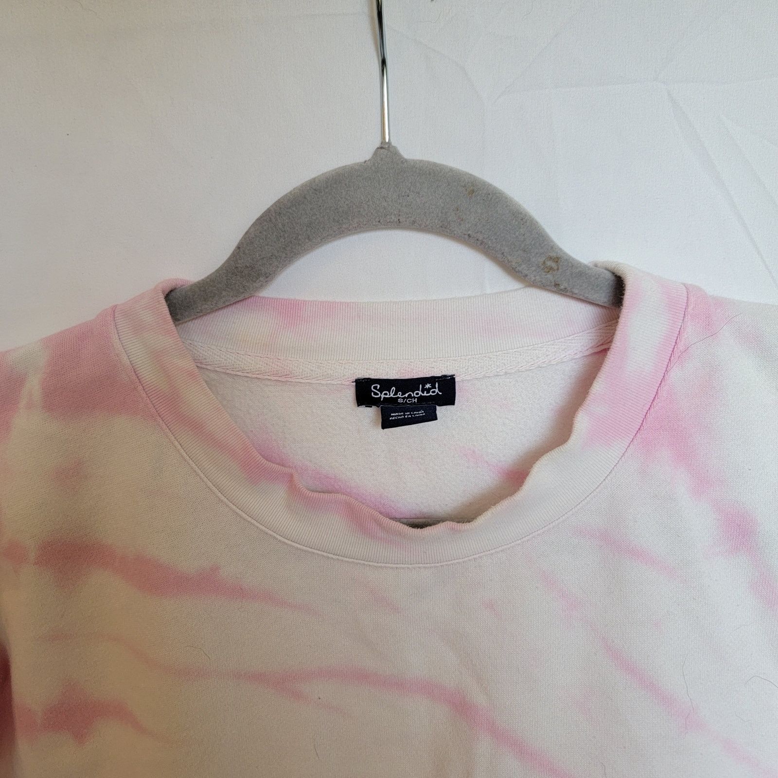 Splendid Splendid Pink Tie Dye Crewneck Sweatshirt Size Small Size S / US 4 / IT 40 - 3 Thumbnail