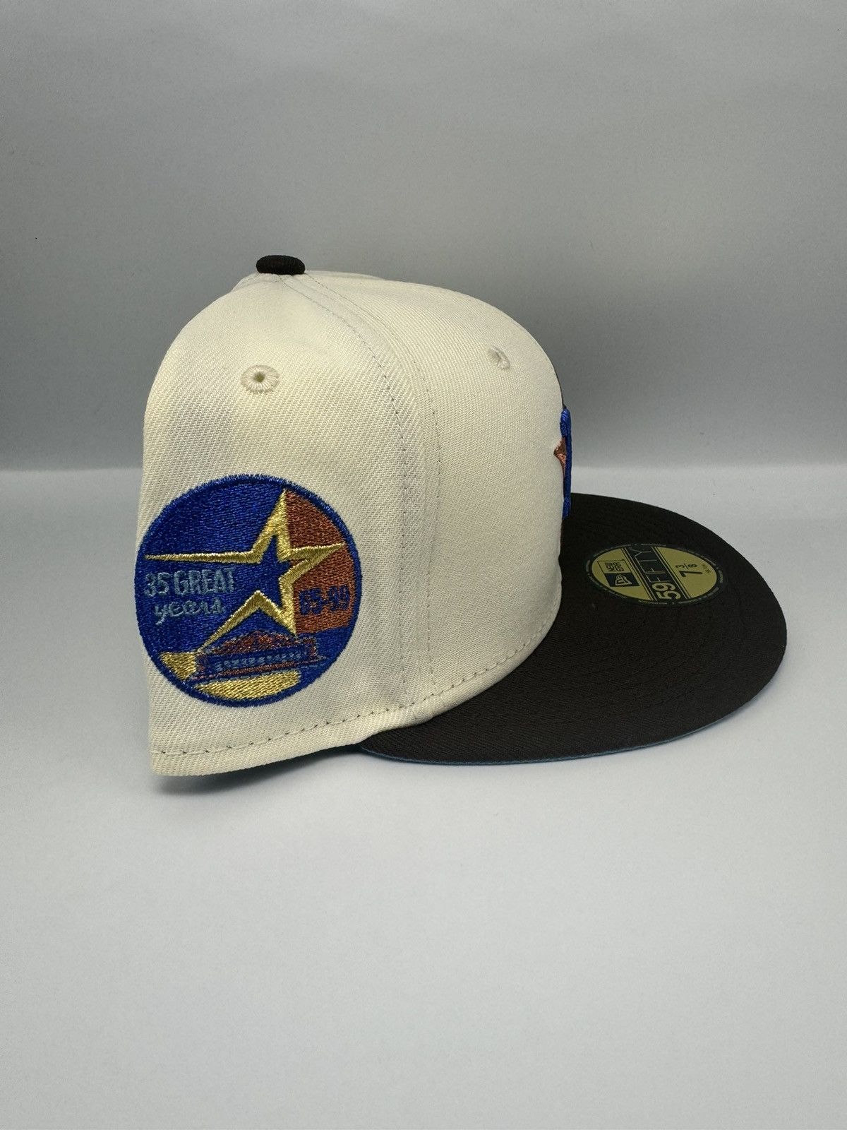 Houston Astros new era hat club metallic 7 3/8
