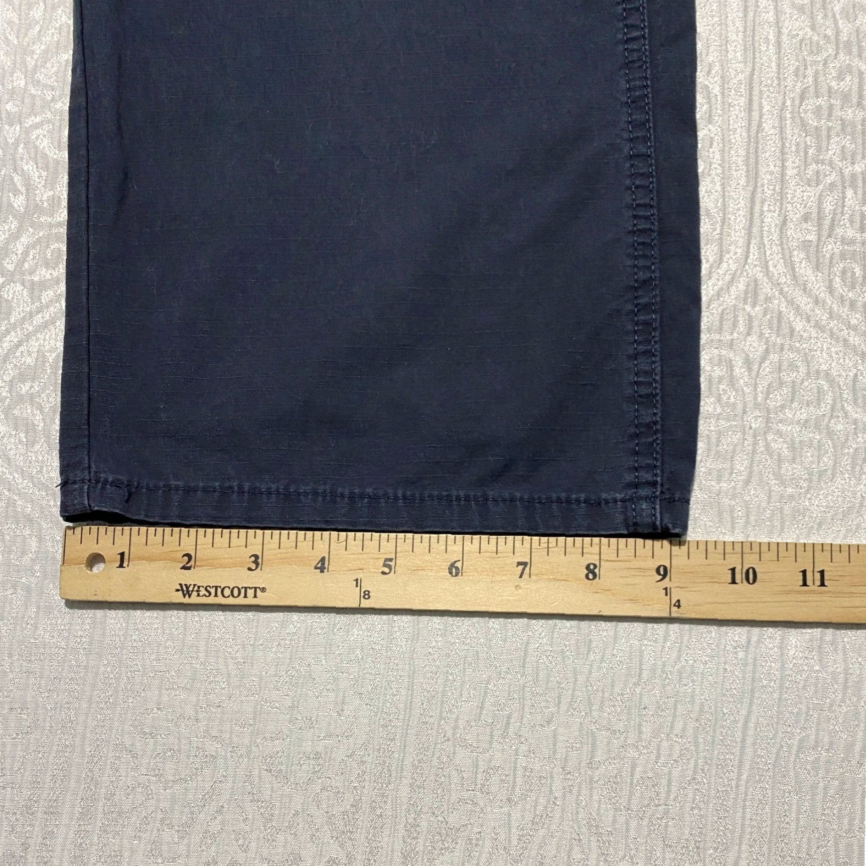 Wrangler VINTAGE Wrangler Authentics Mens Cargo Pants Navy Blue 42x32 Relaxed Fit Size US 42 / EU 58 - 8 Thumbnail