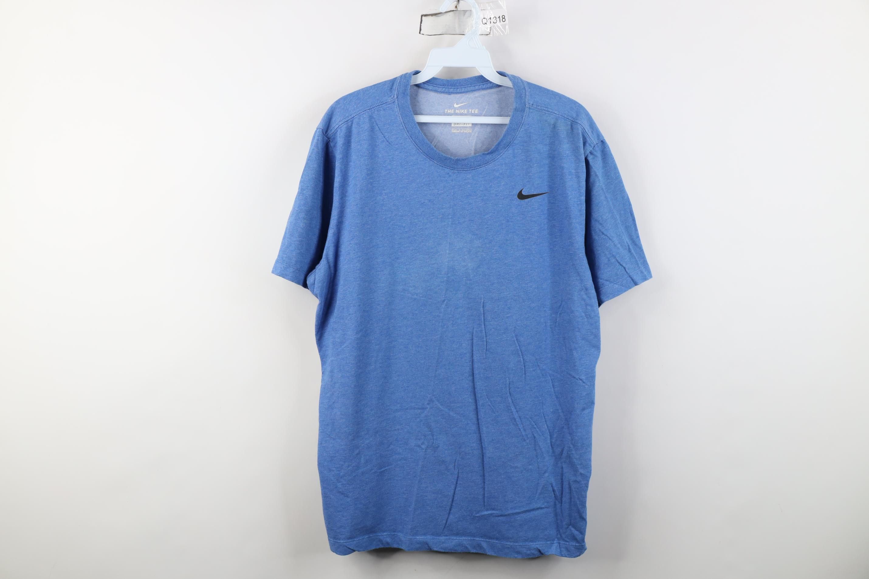 Nike Y2K Nike Scott Mini Swoosh Jersey Knit Short Sleeve T-Shirt Size US L / EU 52-54 / 3 - 1 Thumbnail