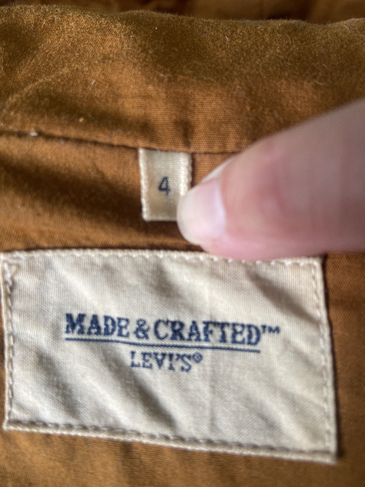 Levi's Made & Crafted Levi's Made and Crafted Military Jacket Size US XL / EU 56 / 4 - 8 Thumbnail