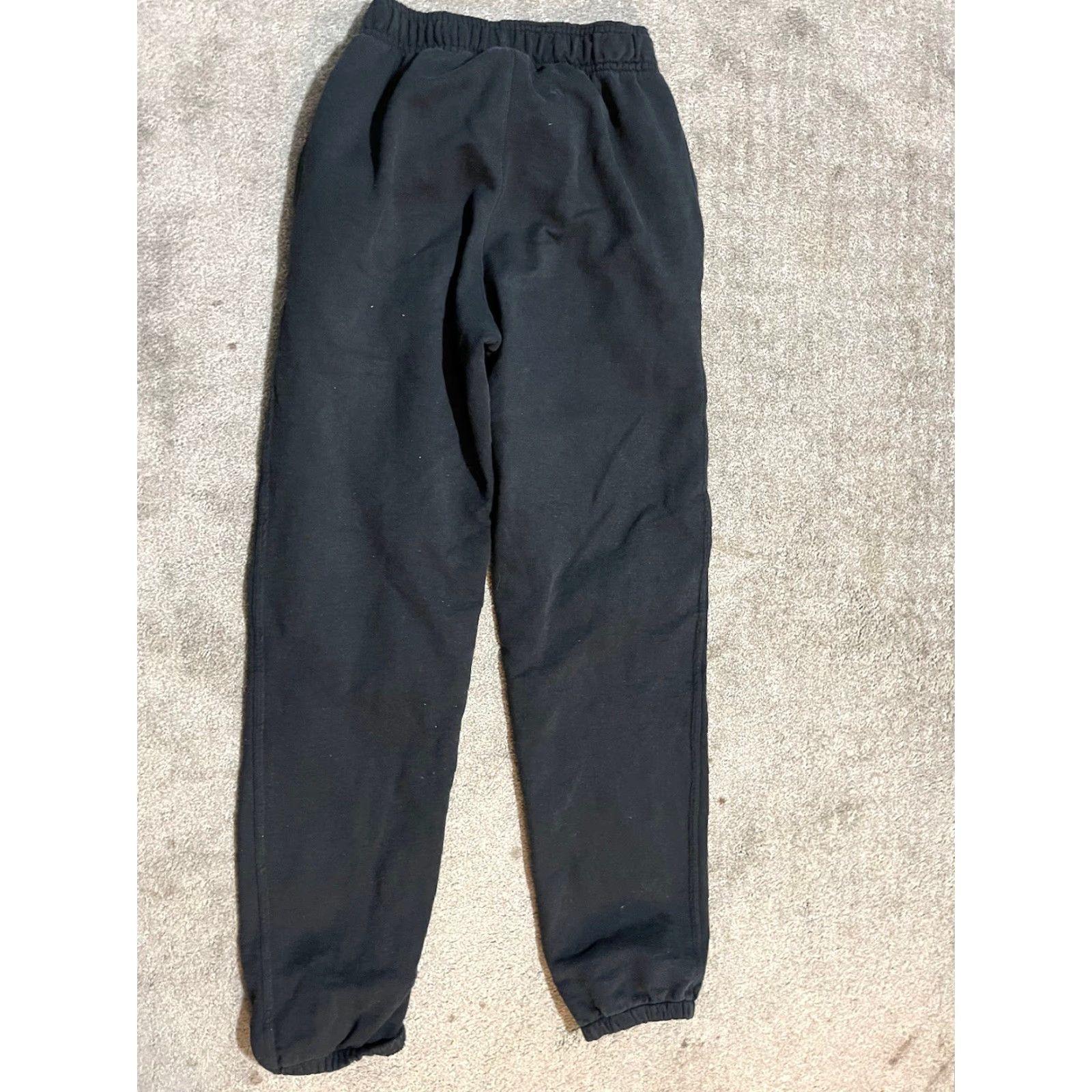 Champion Champion Sweatpants Men's Small Black Solid Cotton Pocket Straight Size US 29 - 3 Thumbnail