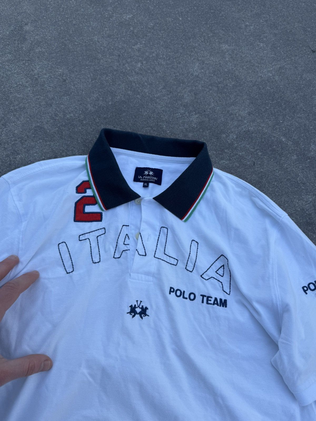 Other Vintage La Martina Luxury Rare streetwear hype polo shirt Size US XL / EU 56 / 4 - 5 Thumbnail