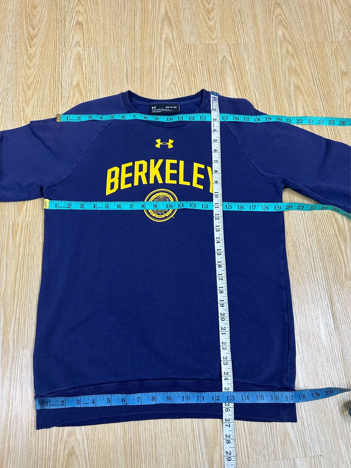Under Armour Under Armour University of California Berkeley Crewneck A303 Size US S / EU 44-46 / 1 - 4 Thumbnail