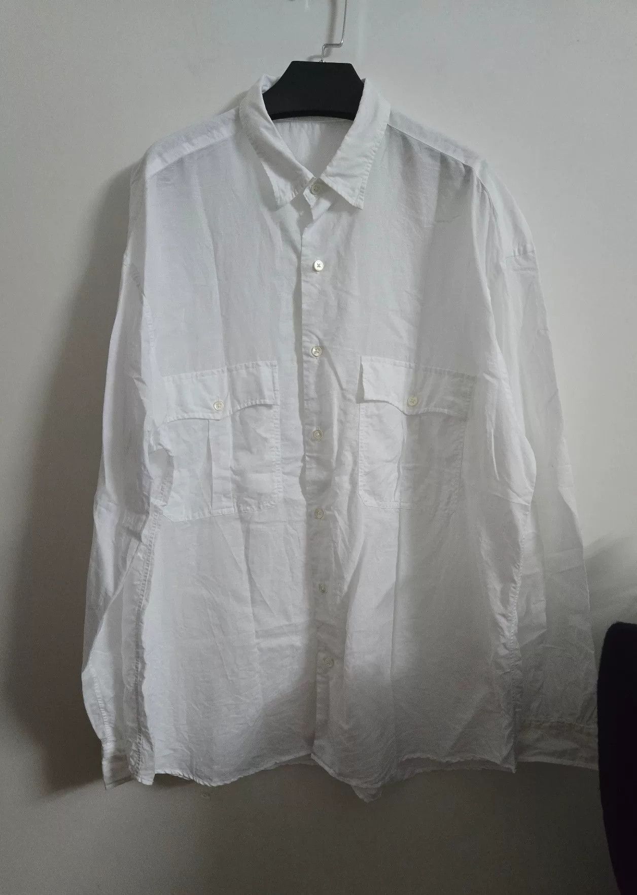 Porter Classic PORTER CLASSIC LINEN COTTON SHIRT Size US L / EU 52-54 / 3 - 1 Thumbnail