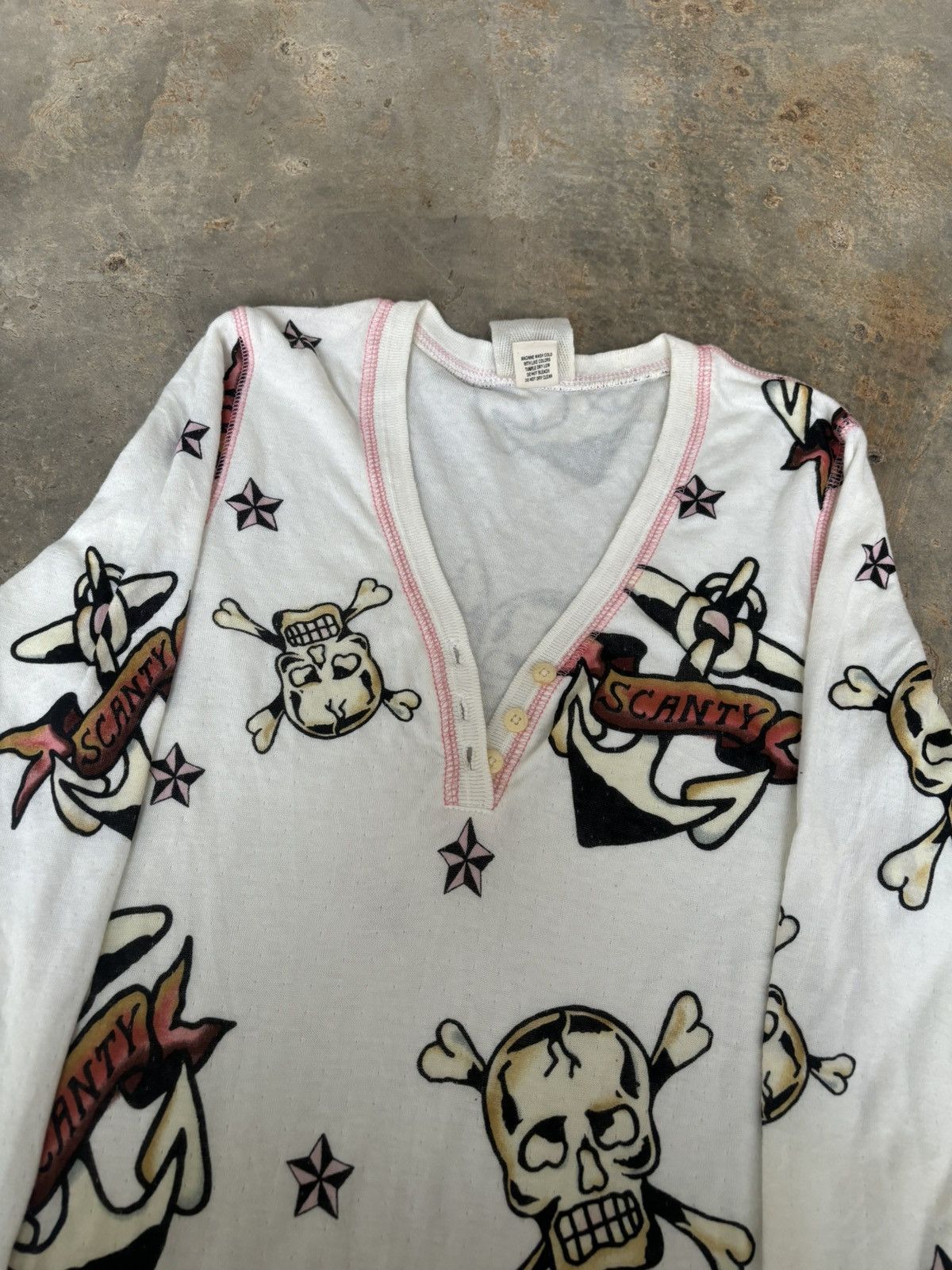 Hysteric Glamour × If Six Was Nine × Japanese Brand Y2k Opium Scanty Skull Full Print Women's Size S / US 4 / IT 40 - 4 Thumbnail