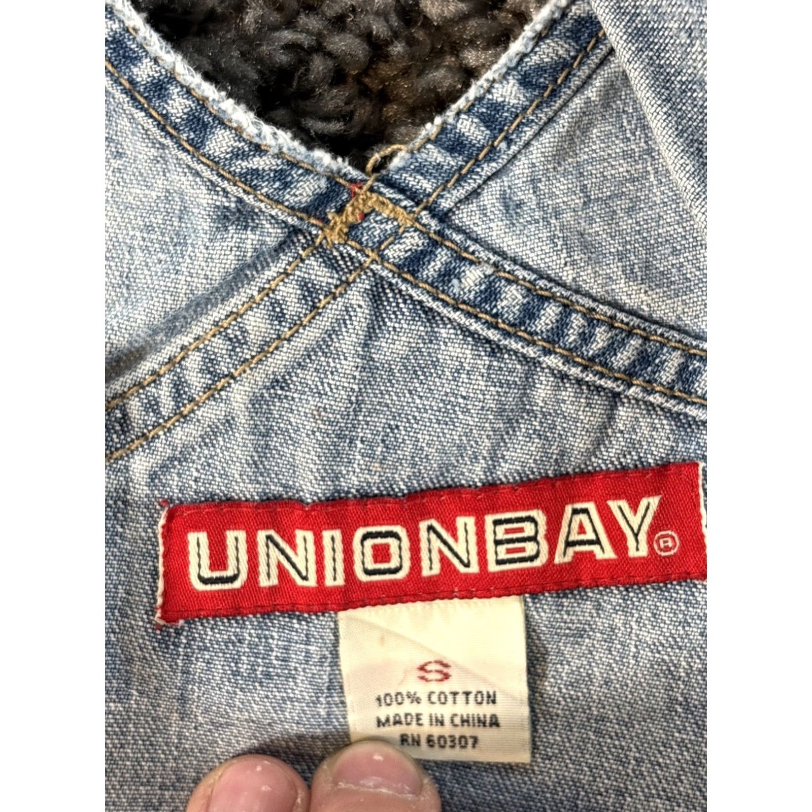 Vintage VINTAGE UNIONBAY Jeans Overalls Women Small Light Wash Denim Grunge 90s S Frayed Straight Blue Womens Size 28" / US 6 / IT 42 - 5 Thumbnail