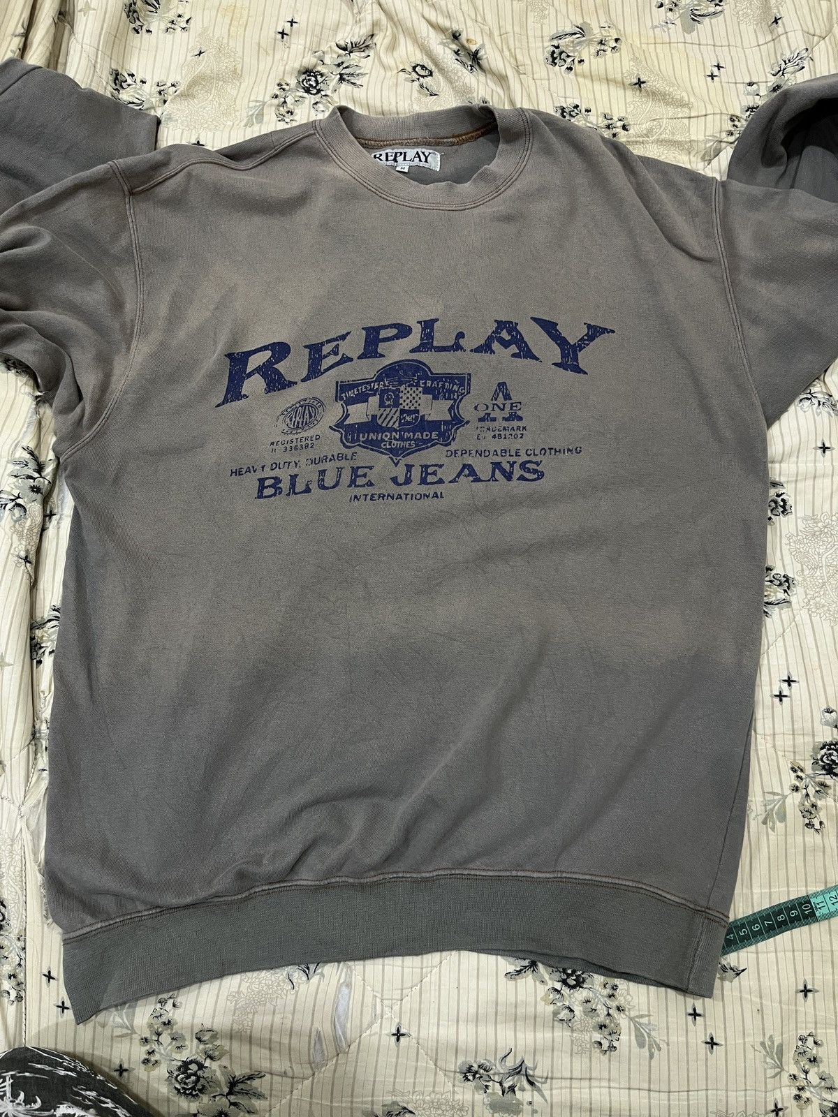 Replay 🔥🔥🔥RARE VTG REPLAY SUNFADED SWEATSHIRT Size US M / EU 48-50 / 2 - 10 Thumbnail