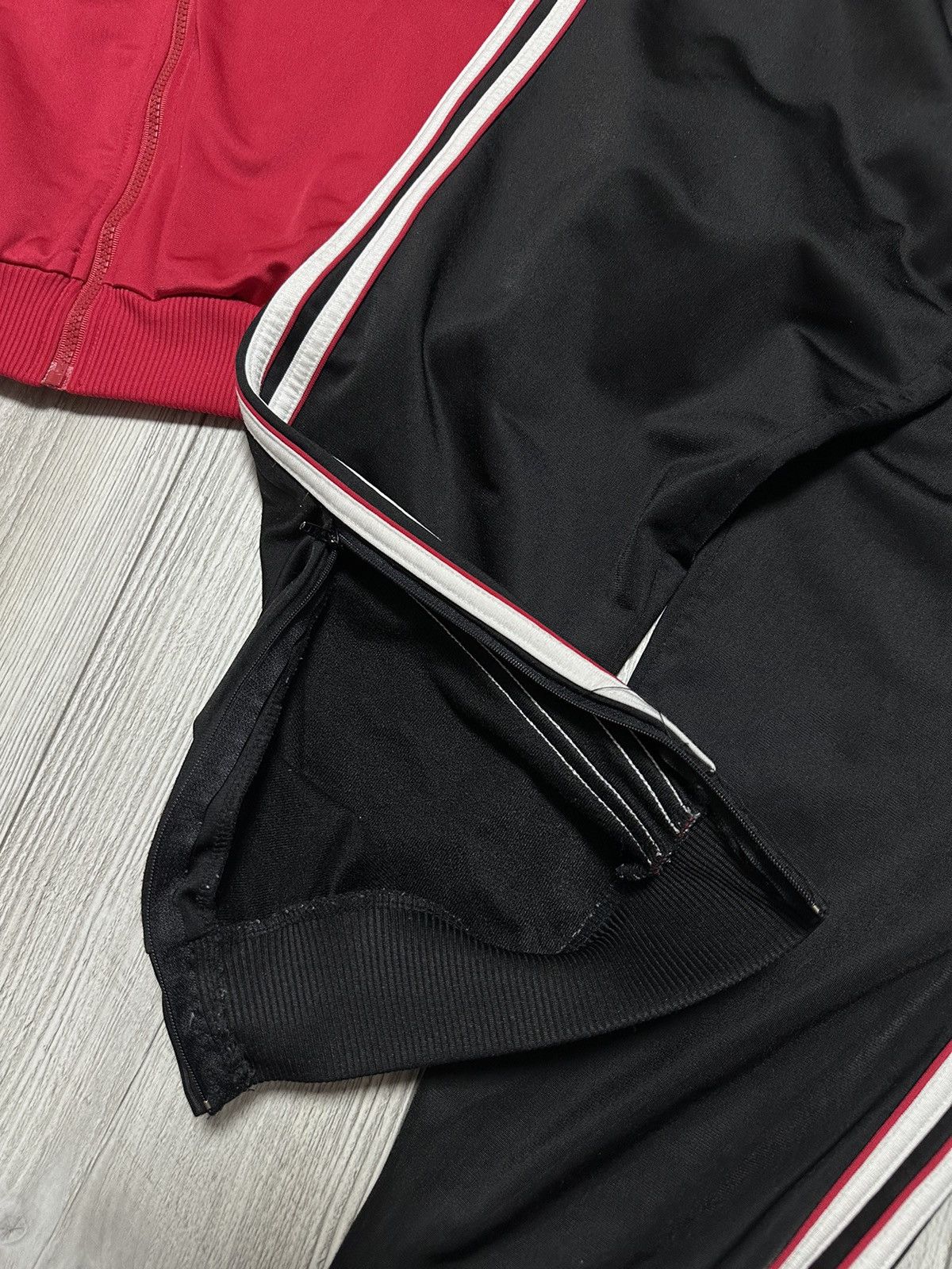 Adidas Vtg 90s ADIDAS Sport Lisboa BENFICA Track Suit Jacket Pants Size US M / EU 48-50 / 2 - 12 Thumbnail
