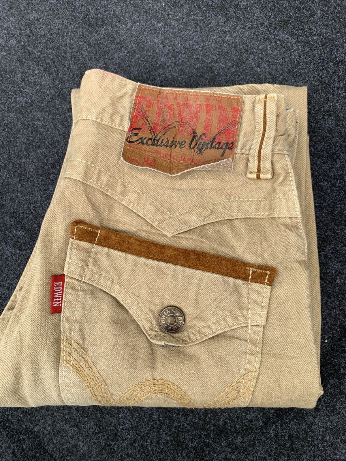 Edwin EDWIN EXCLUSIVE VINTAGE BROWN. Size US 31 - 9 Thumbnail