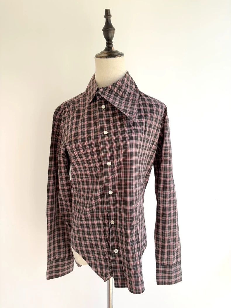 Vivienne Westwood Vivienne Westwood Skirted plaid shirt Size M / US 6-8 / IT 42-44 - 1 Thumbnail