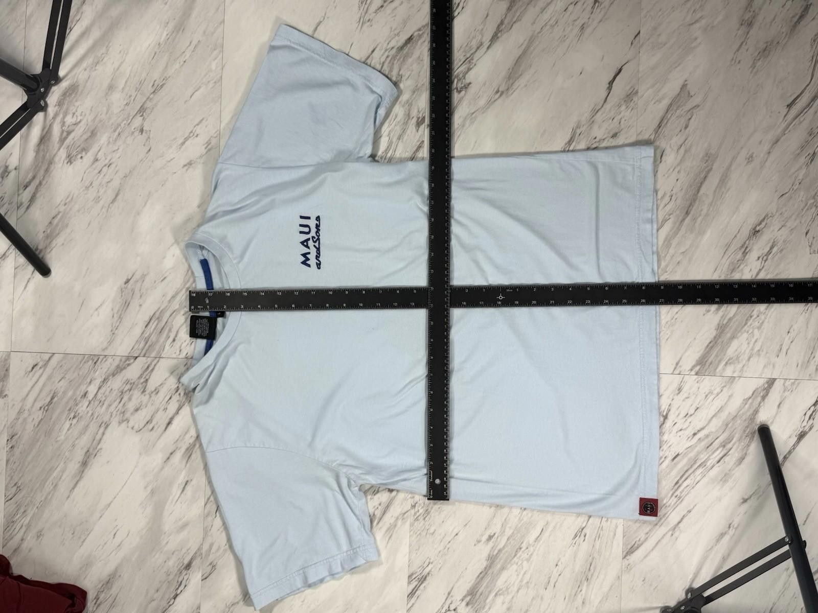 Other Maui and Sons Pastel Blue Surfer Graphic Tee Size L #8 Size US L / EU 52-54 / 3 - 7 Thumbnail