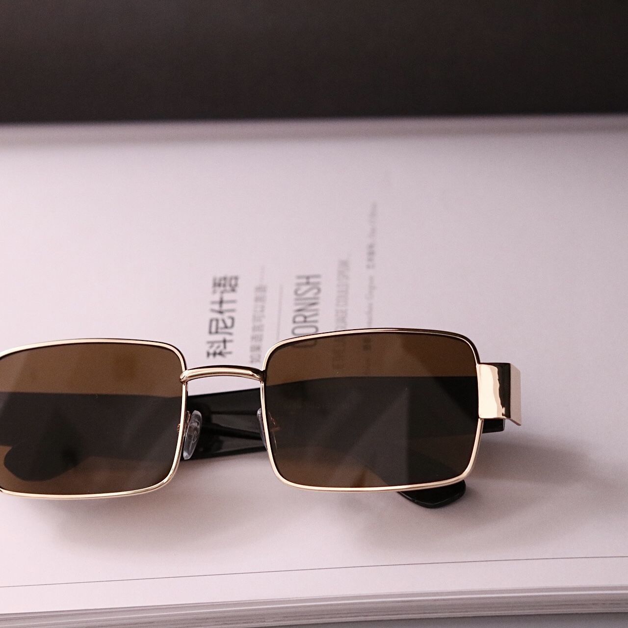 Other Crazy Street ins style custom avant-garde sunglasses Size ONE SIZE - 6 Thumbnail