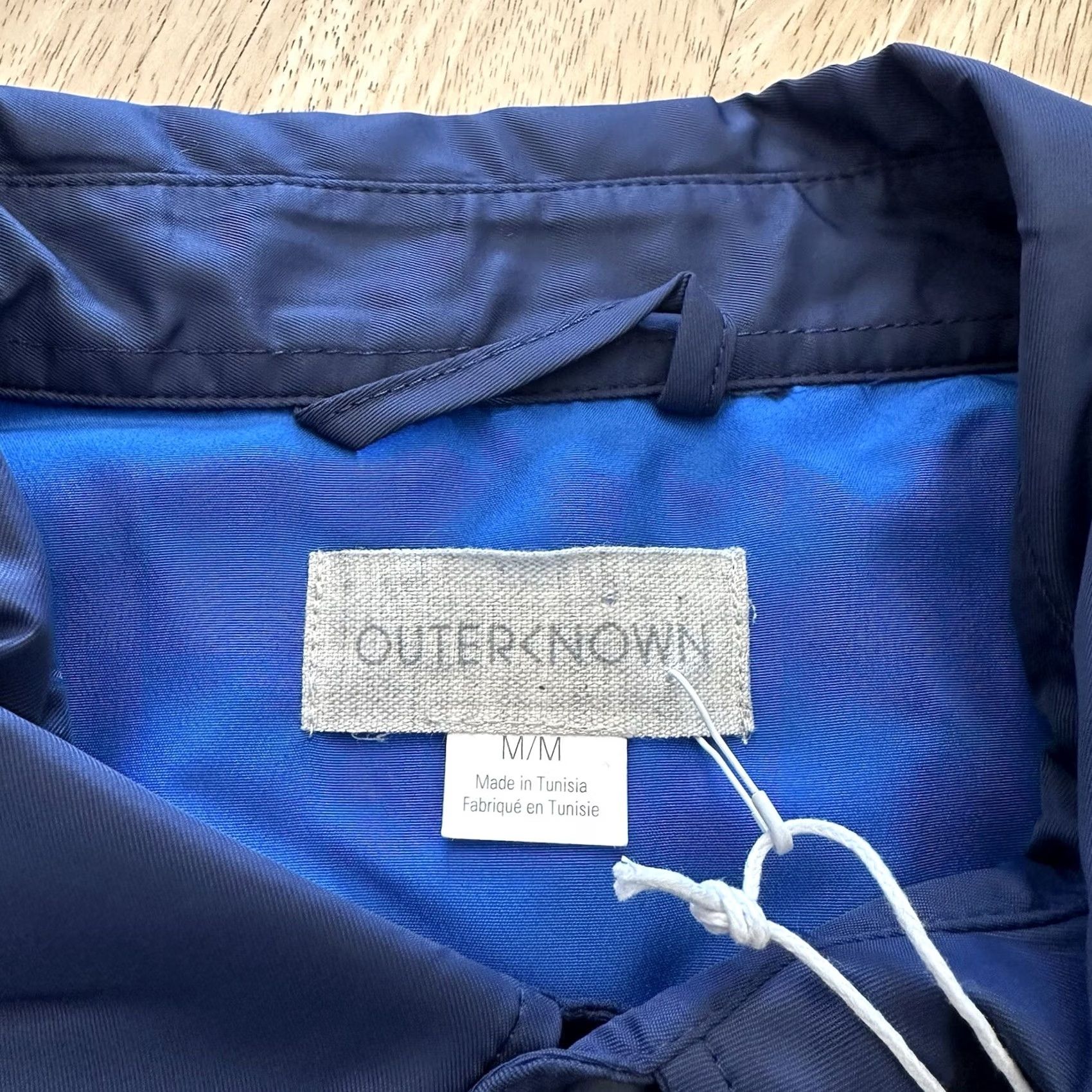 Outerknown Outerknown Nylon Shirt Jacket Mens M Blue OK Origin Shacket Kelly Slater Jacket Size US M / EU 48-50 / 2 - 4 Thumbnail