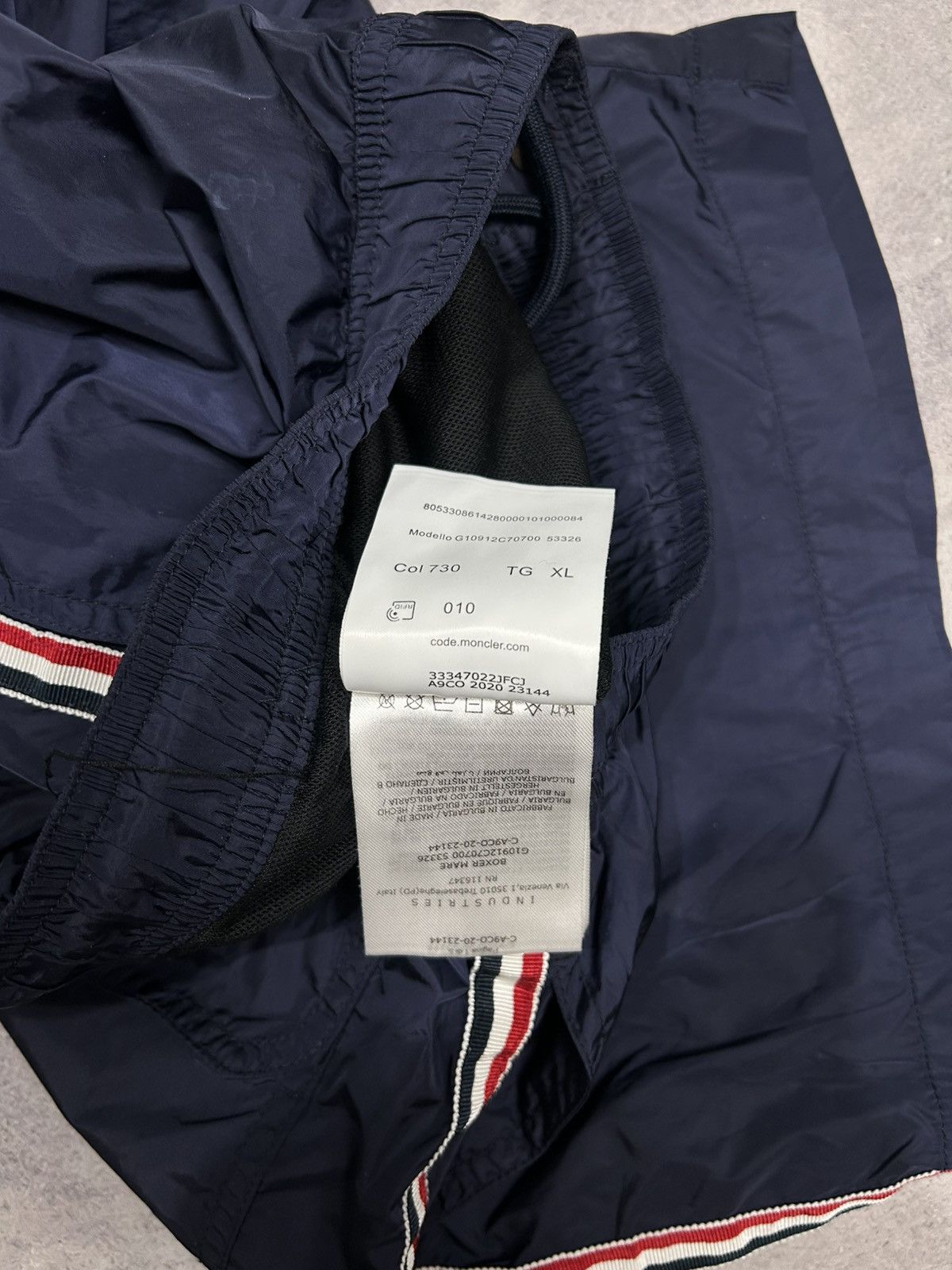 Moncler MONCLER Shorts Nylon Boxer Mare Swim pants Size US 32 / EU 48 - 13 Thumbnail