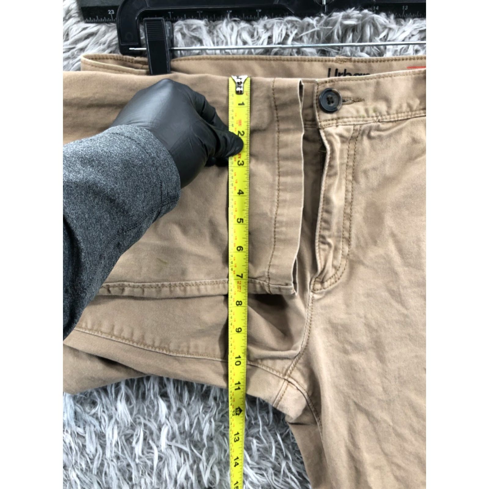 Vintage Urban Pipeline Chino Pants Slim Straight 34x32 Beige Men Regular Slim 5-Pocket Logo Beigh? Size US 34 / EU 50 - 4 Thumbnail
