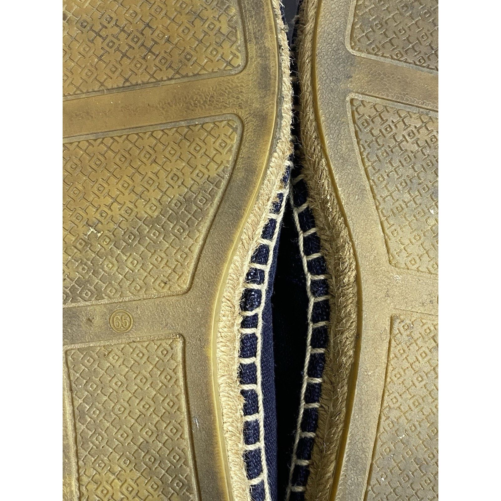 Tory Burch Tory Burch Elisa Logo Flat Espadrille Navy/GreenFlats -6.5 Size US 6.5 / IT 36.5 - 8 Thumbnail