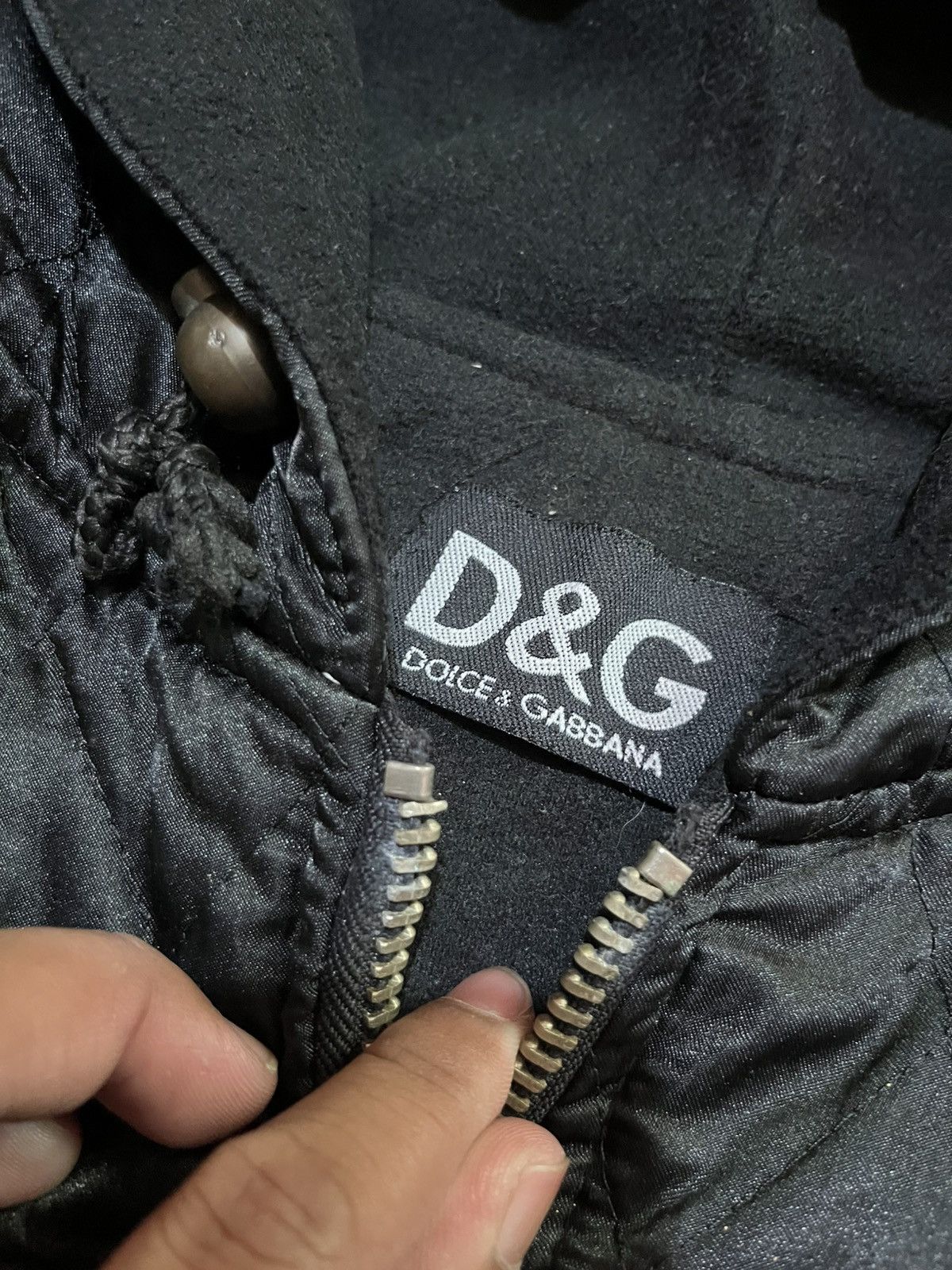 Dolce & Gabbana Vintage Dolce&Gabbana Quilted Jacket Size US L / EU 52-54 / 3 - 3 Thumbnail