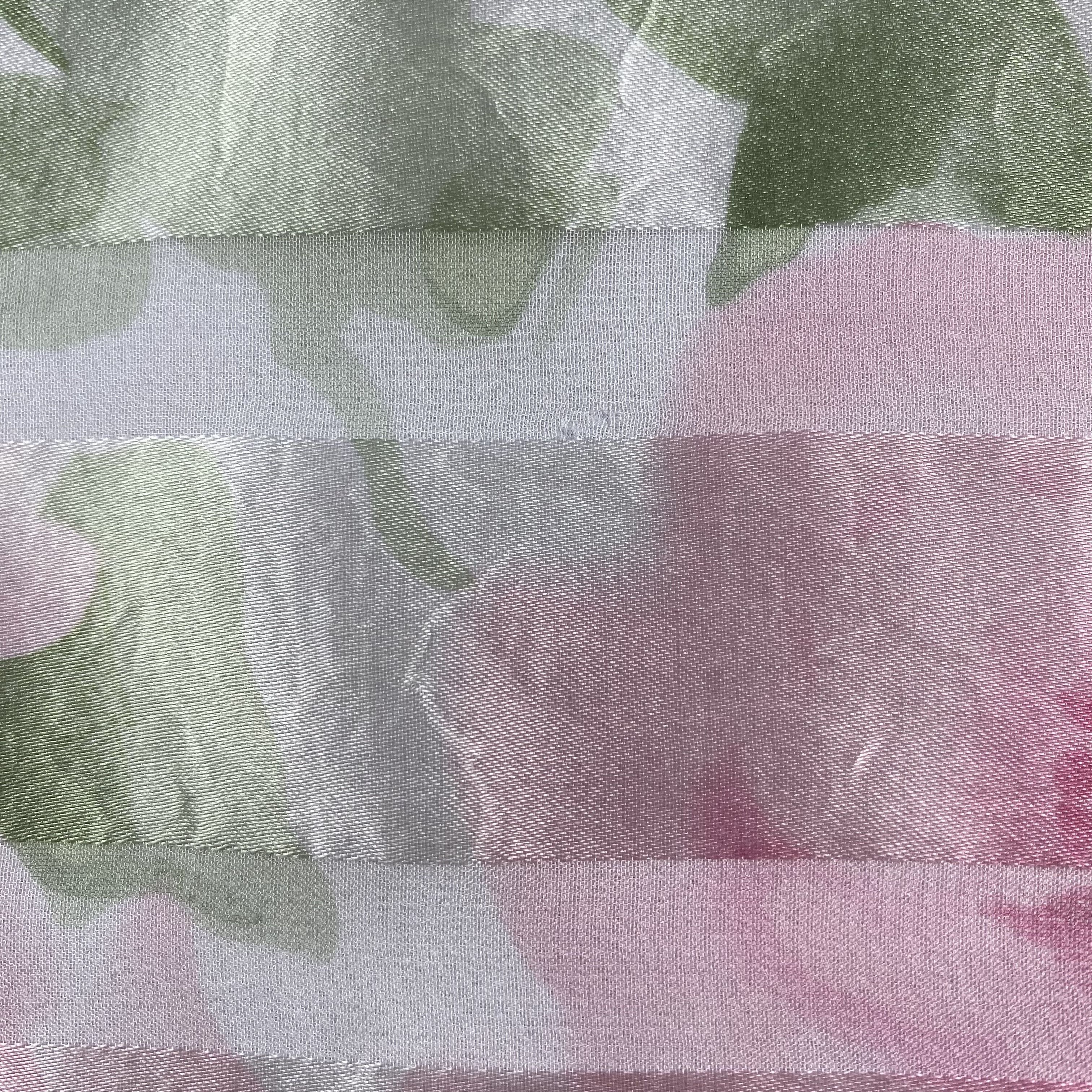 Japanese Brand × Vintage Vintage Silk Scarf Hand Rolled Floral SS065 Size ONE SIZE - 6 Thumbnail