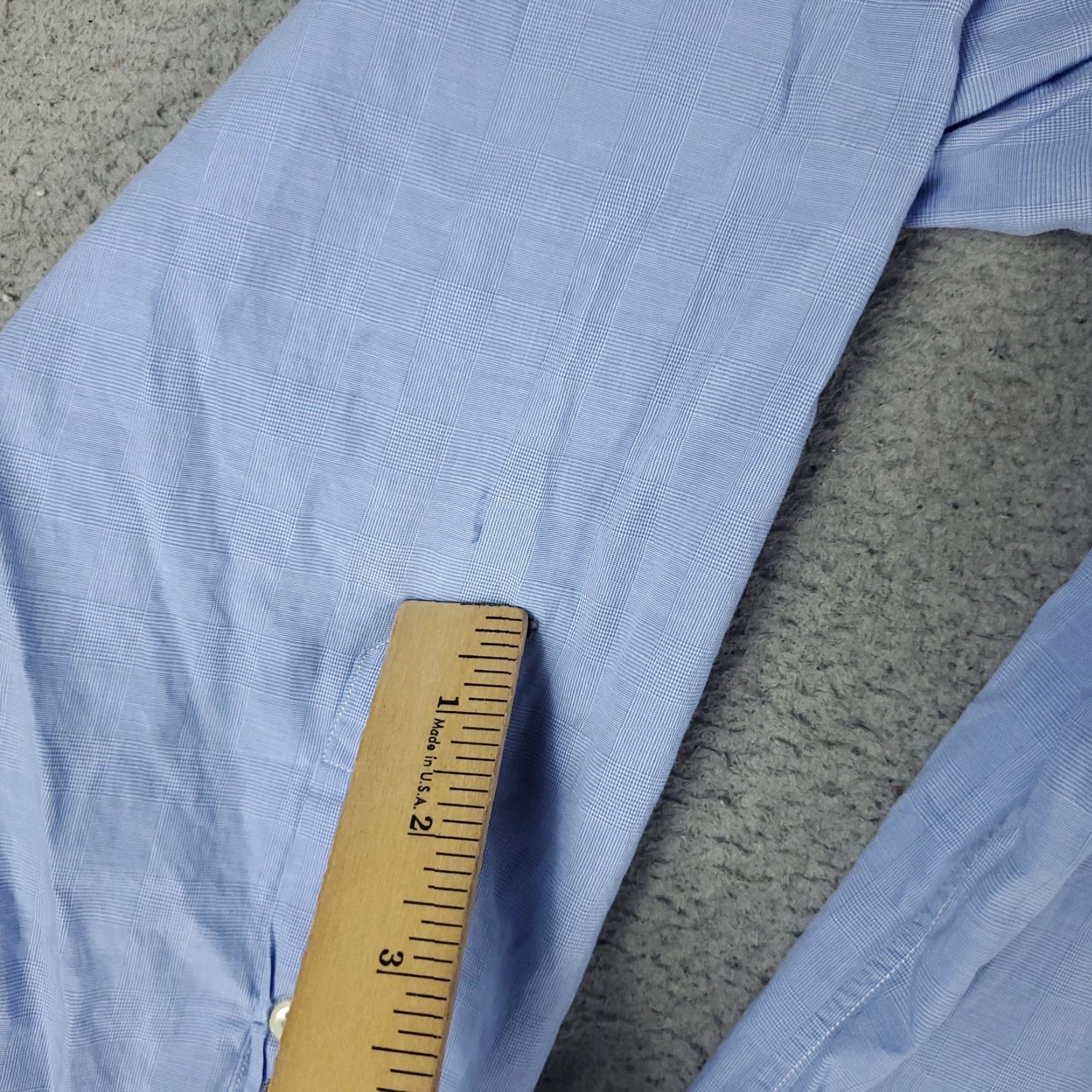 Ralph Lauren Ralph Lauren Shirt Mens Size 18 Blue Pony Dress Shirt Button Up Long Sleeve Size 48R - 4 Thumbnail