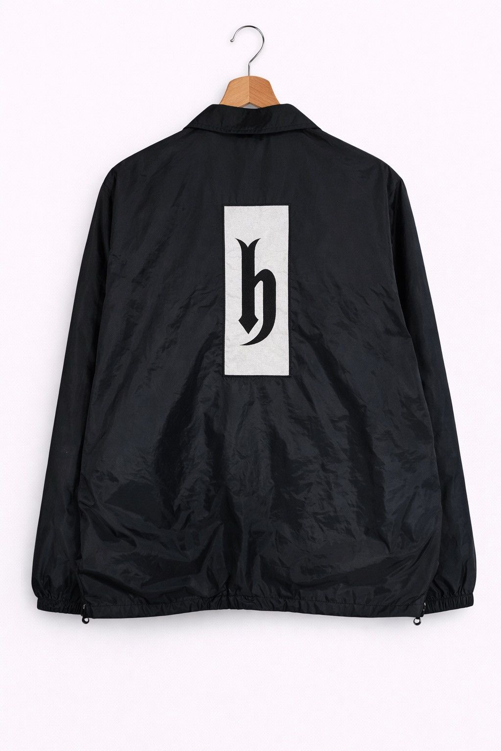 Japanese Brand Vintage DJ Honda Coach Jacket Black Nylon Jacket Big Logo Size US M / EU 48-50 / 2 - 1 Thumbnail