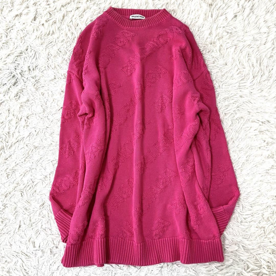 Balenciaga AW19 Demna Knit Sweater Pink | Grailed