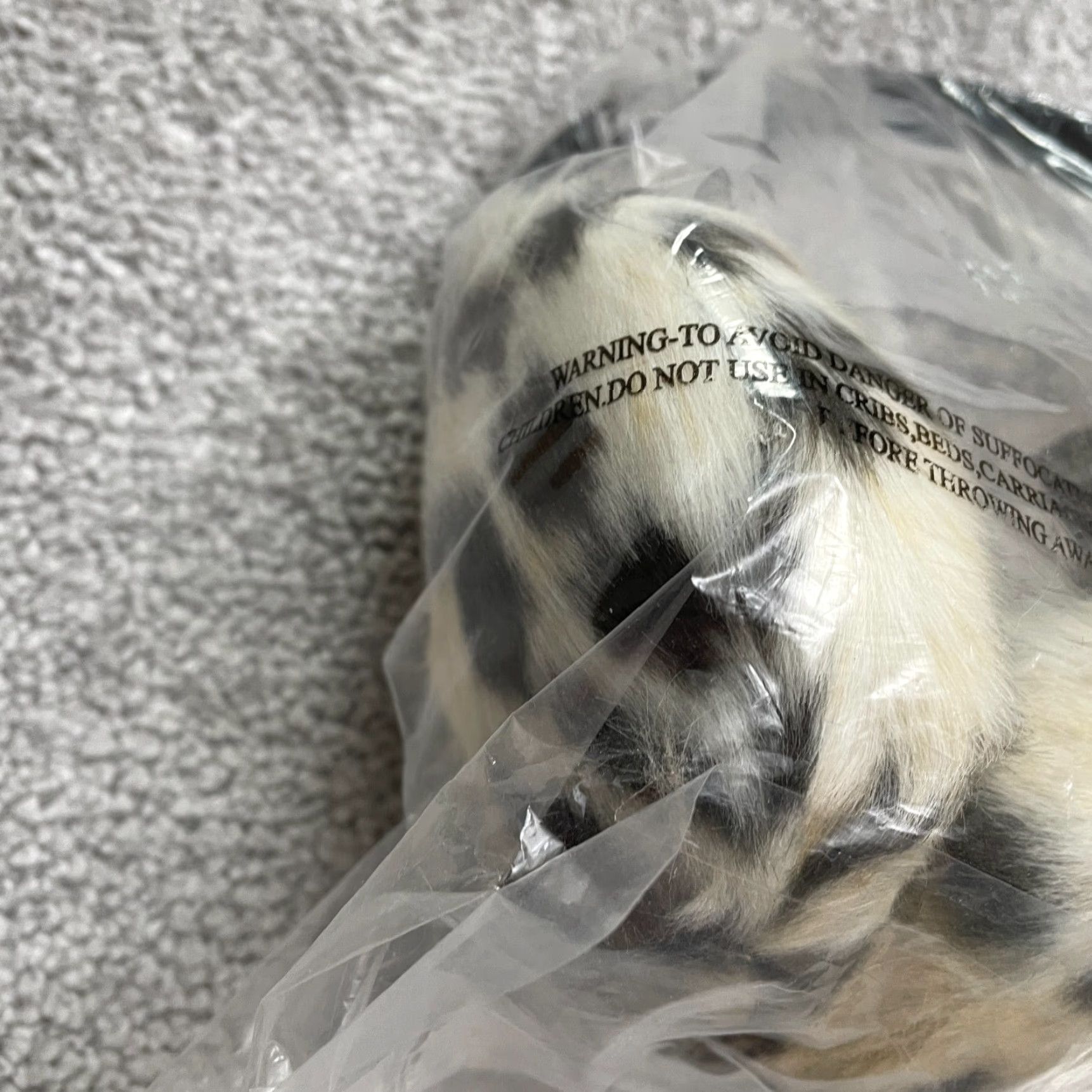 Vintage VINTAGE Curations Fluffy Fur Ear Muffs Womens One Size Brown Black Leopard NWT Winter Size ONE SIZE - 4 Thumbnail