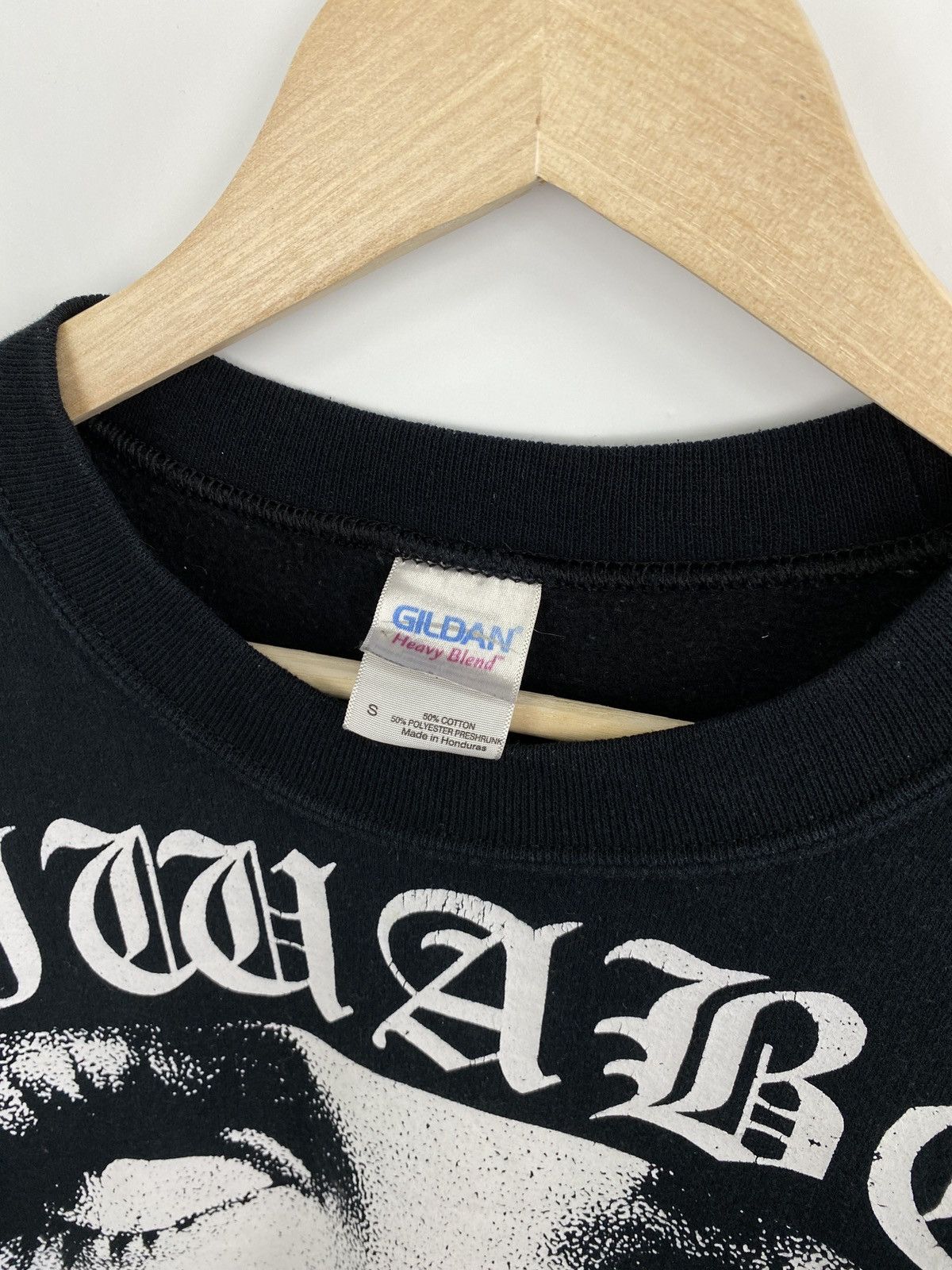 Band Tees 💀 Vintage 90s Black Metal Dead Rock Band Hoodie Rare Retro Size US S / EU 44-46 / 1 - 5 Thumbnail