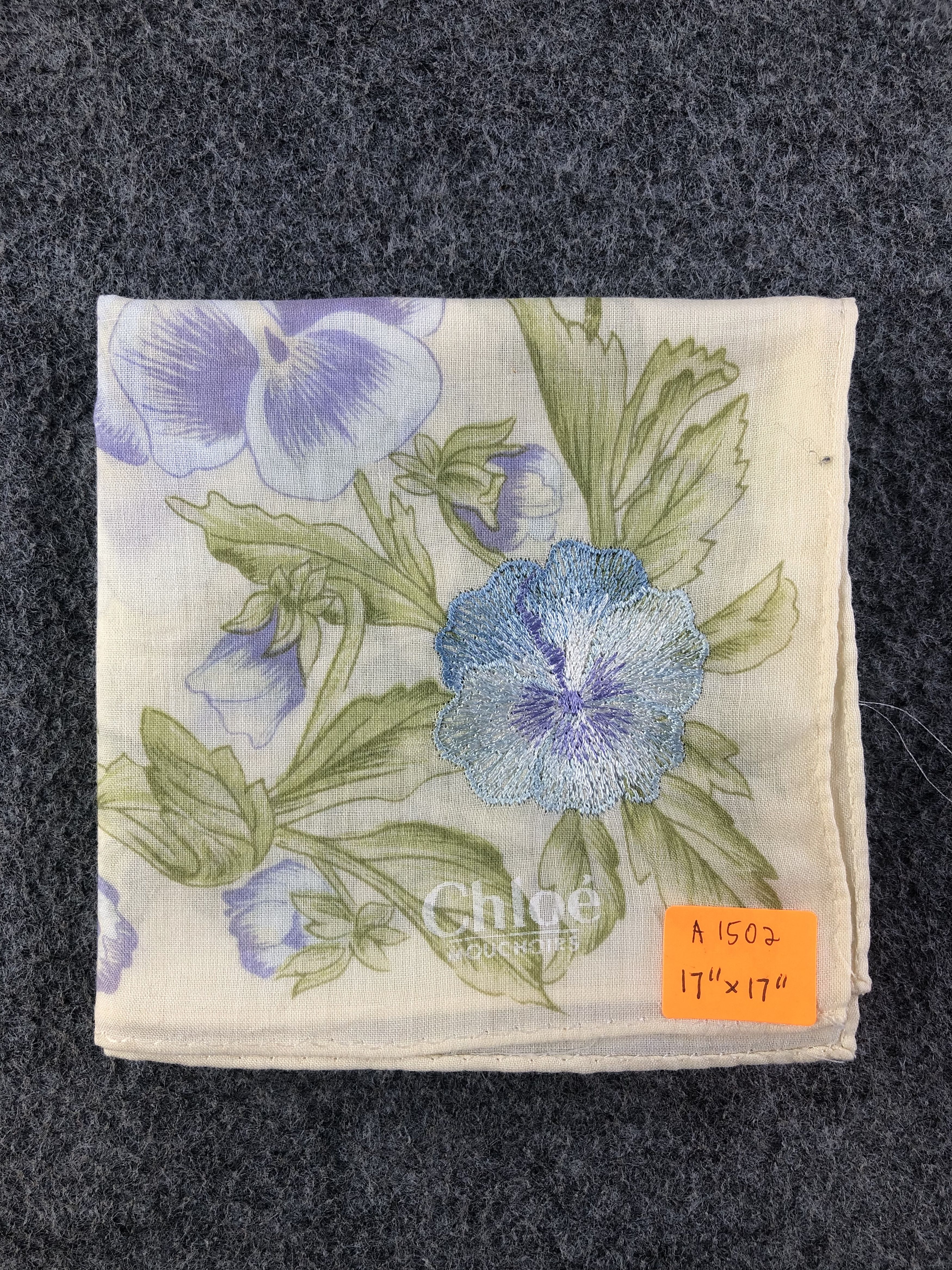 Vintage Chloe Handkerchief / Bandana / Neckerchief Size ONE SIZE - 6 Thumbnail