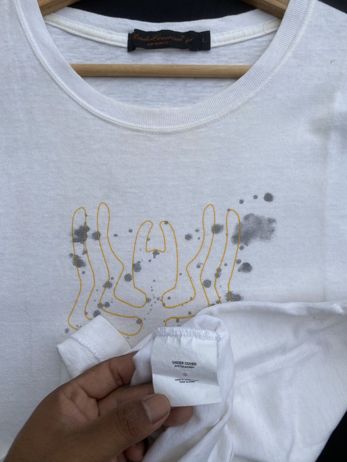 Undercover Rare Undercover Jun Takahashi x Fragment Design Tshirt Size US L / EU 52-54 / 3 - 15 Thumbnail