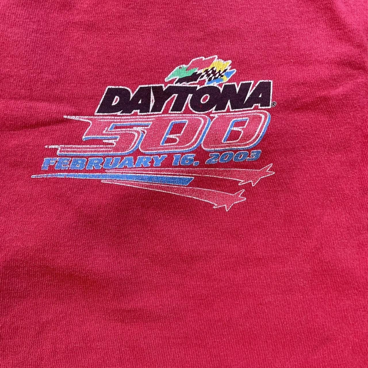 Chase Authentics Vintage 90's Y2K NASCAR Daytona 500 2003 Graphic Tee Size US XL / EU 56 / 4 - 4 Thumbnail