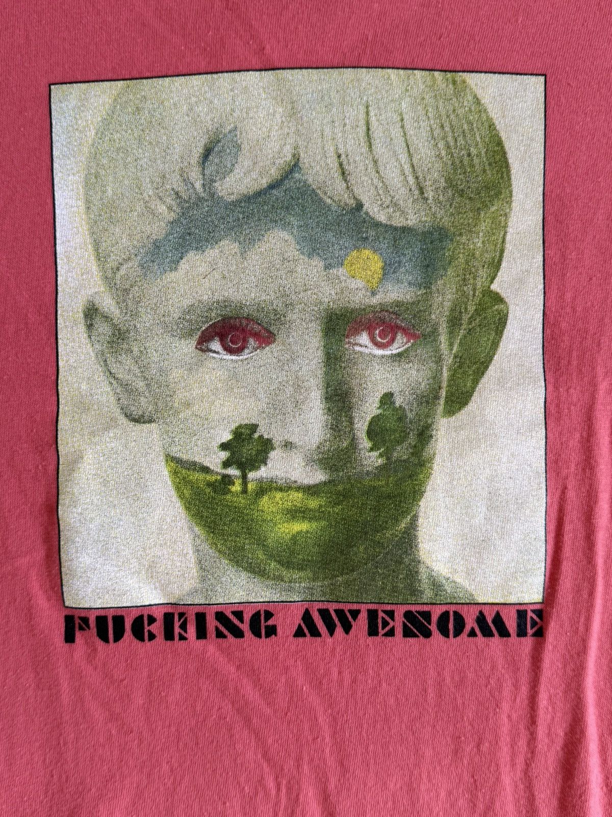 Fucking Awesome F*cking Awesome Pink Tee Shirt Size US L / EU 52-54 / 3 - 4 Thumbnail