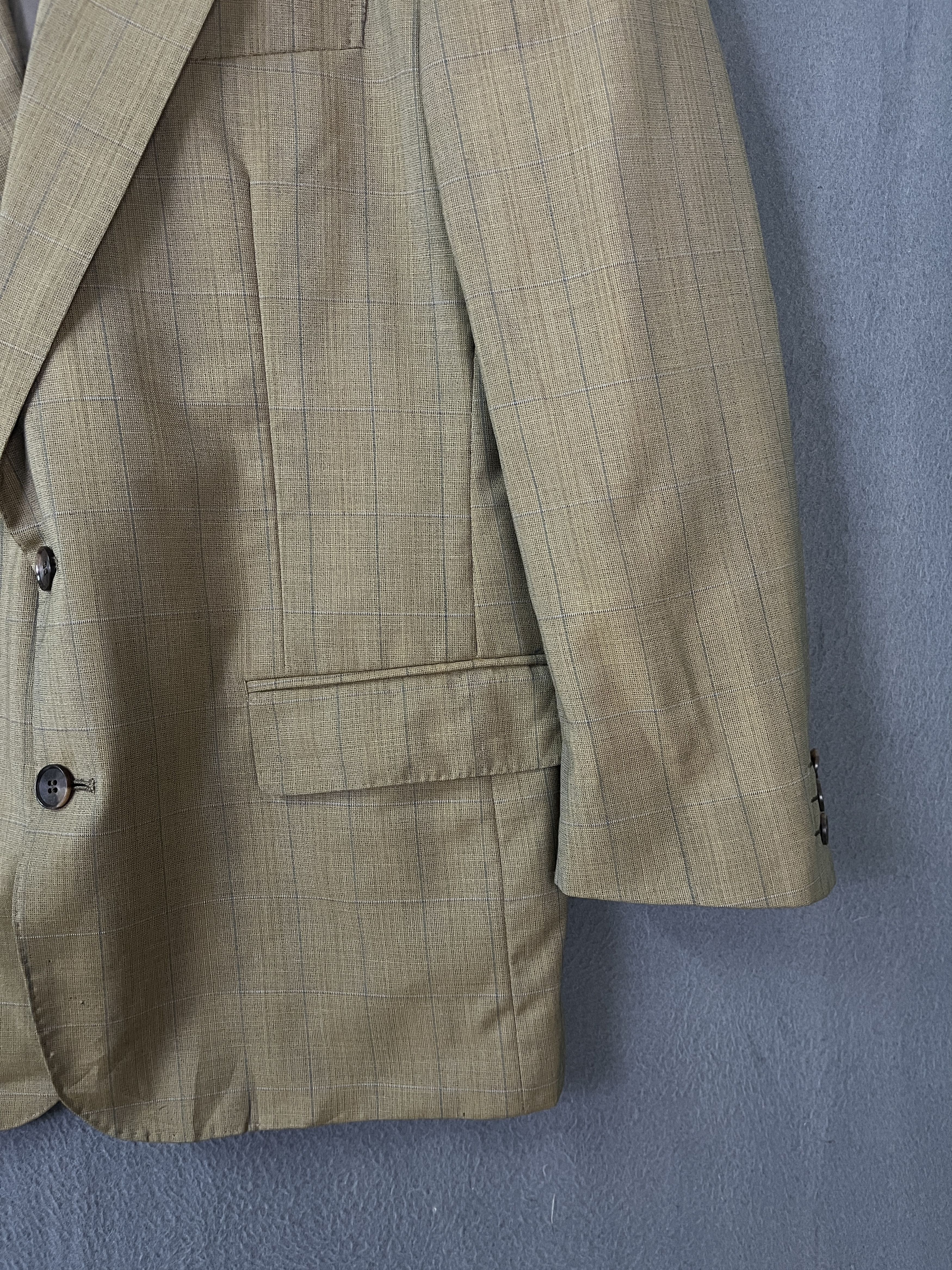 Balenciaga Balenciaga Paris Plaid Blazer Made in Japan Size 42R - 5 Thumbnail