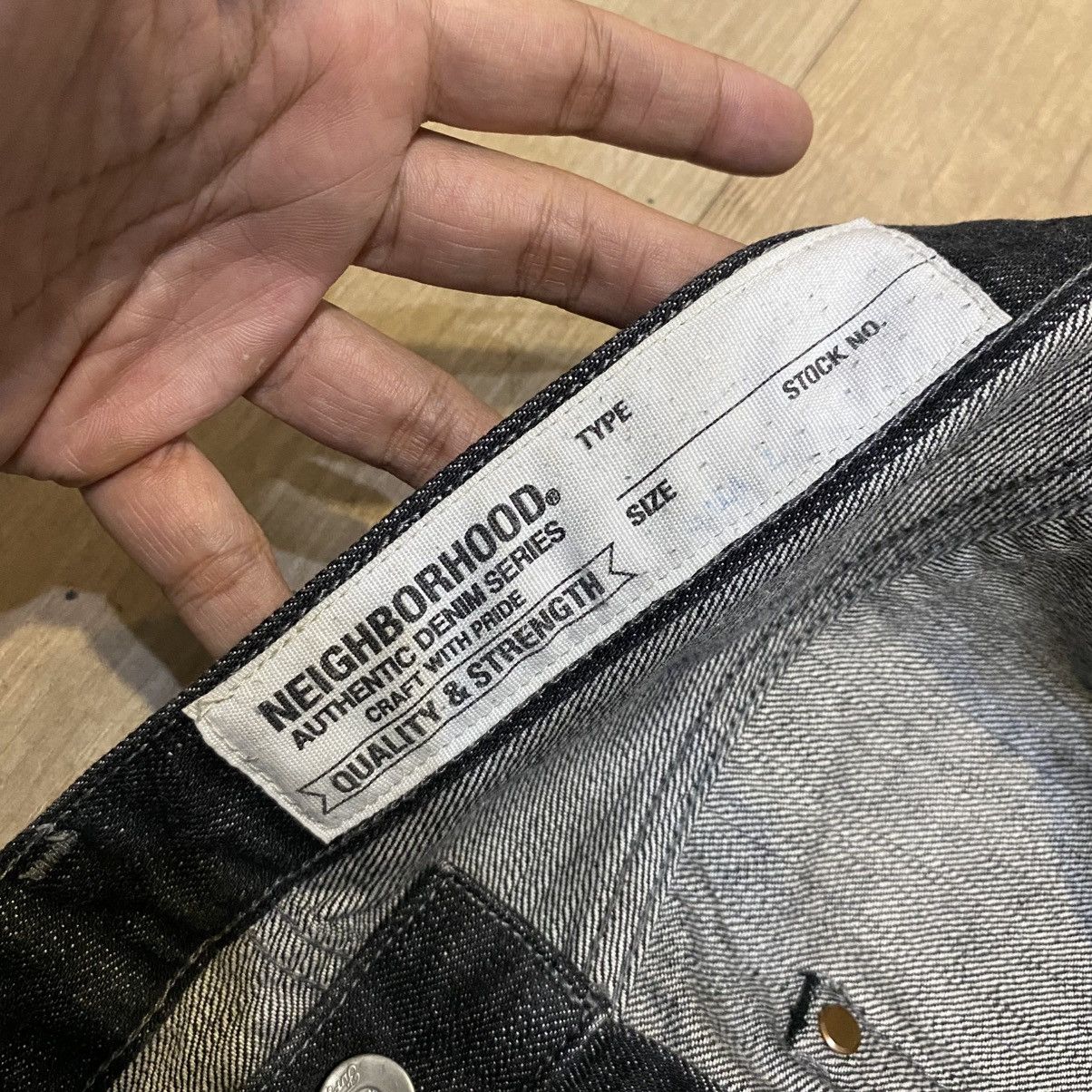 Japanese Brand × Neighborhood Neighborhood Rigid Narrow Denim 14oz Japan Selvedge Size US 30 / EU 46 - 6 Thumbnail