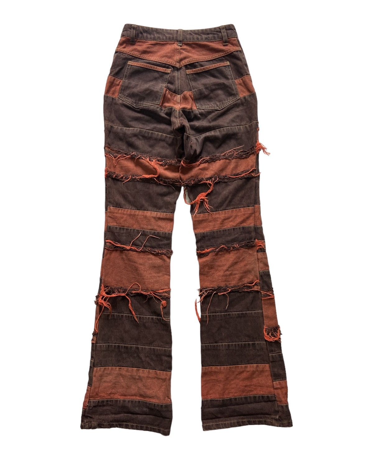 Hysteric Glamour Vintage Patchwork flared pants y2k like hysteric glamour Size US 26 / EU 42 - 2 Thumbnail