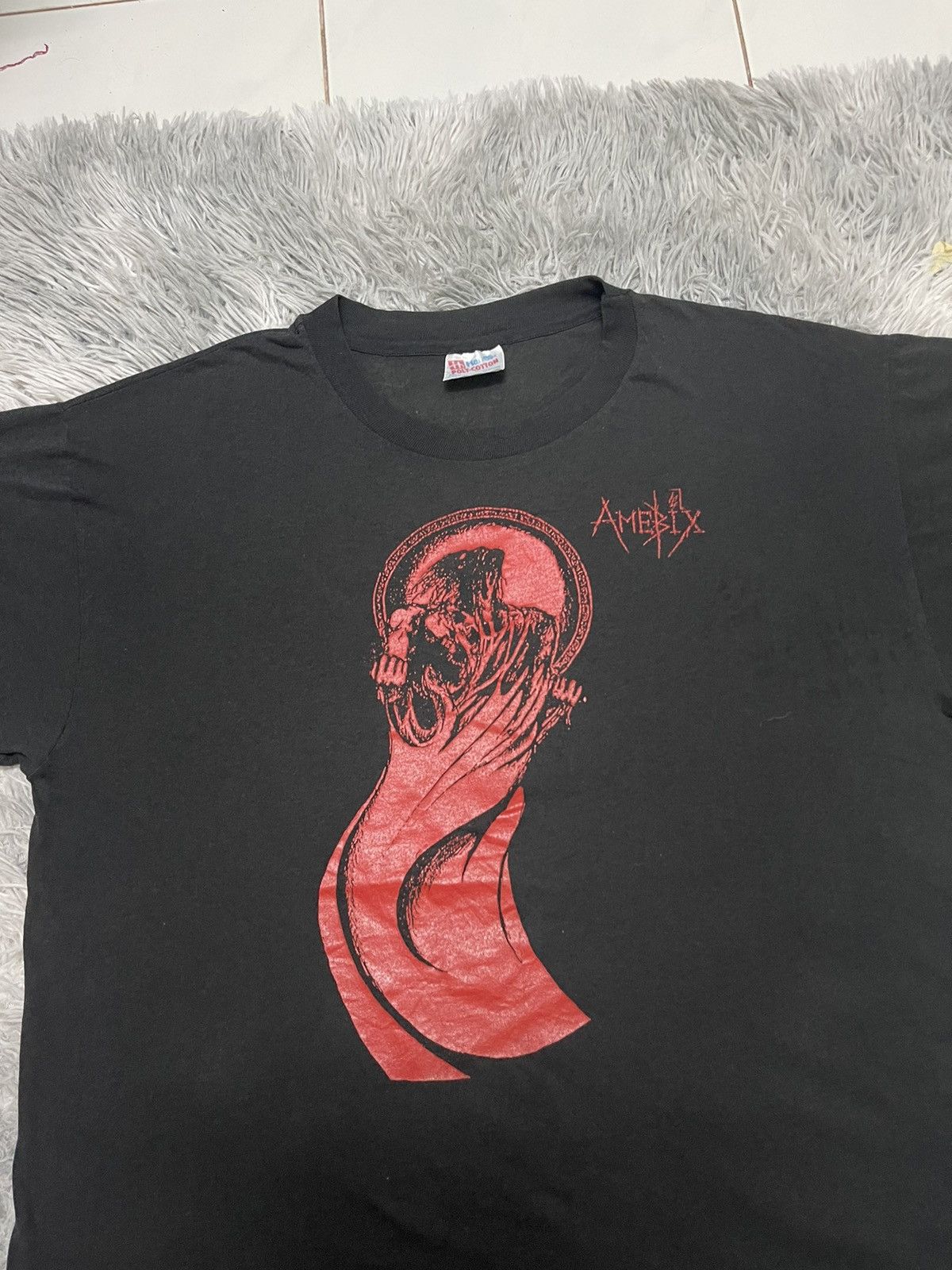 Band Tees VERY RARE 90s AMEBIX CRUST PUNK TRUE VINTAGE TSHIRT Size US L / EU 52-54 / 3 - 5 Thumbnail
