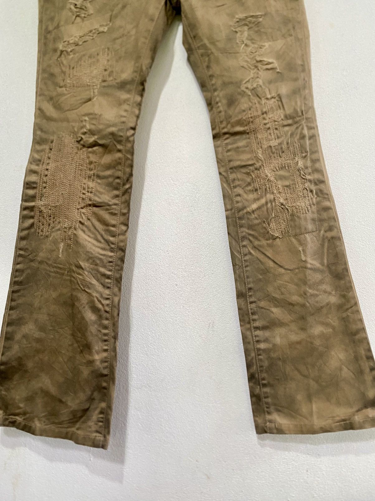 Japanese Brand Japanes Barand Fuga Distress Denim Jeans Size US 30 / EU 46 - 6 Thumbnail