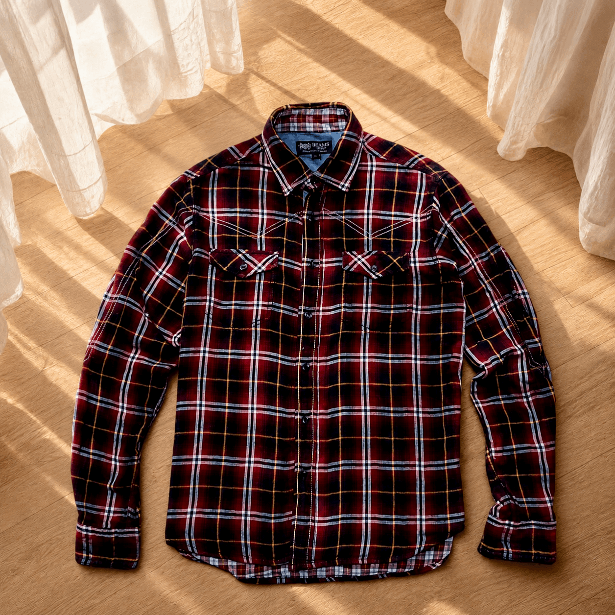Beams Japan Beams Heart Mens Shirt Made in Japan ( M ) Size US M / EU 48-50 / 2 - 1 Thumbnail