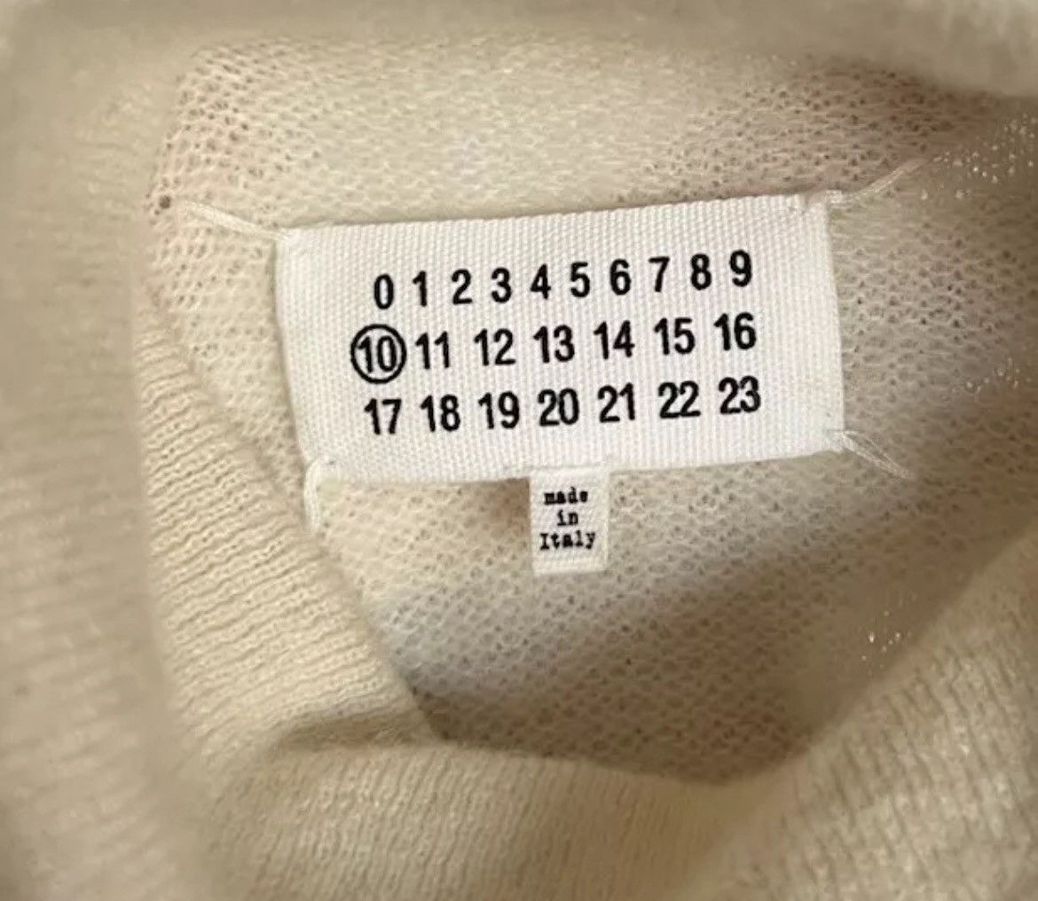 Maison Margiela Maison Margiela Mohair Blend Jacquard Turtleneck Men’s S Size US S / EU 44-46 / 1 - 5 Thumbnail