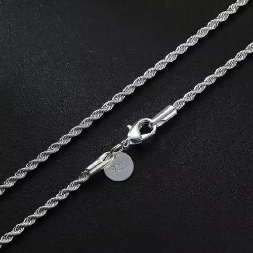 Jewelry Akiyama x Matsu 45 cm + 2 mm Rope Chain necklace Size ONE SIZE - 4 Thumbnail