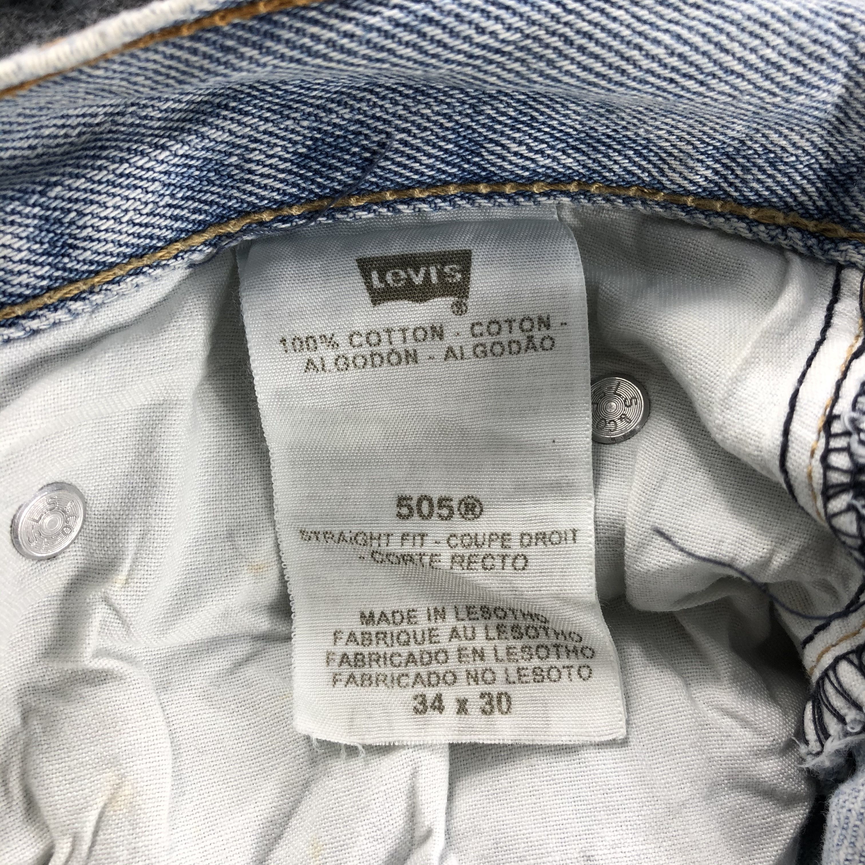 Levi's × Vintage Vintage Levis 505 Jeans-JM772 Size US 36 / EU 52 - 9 Thumbnail