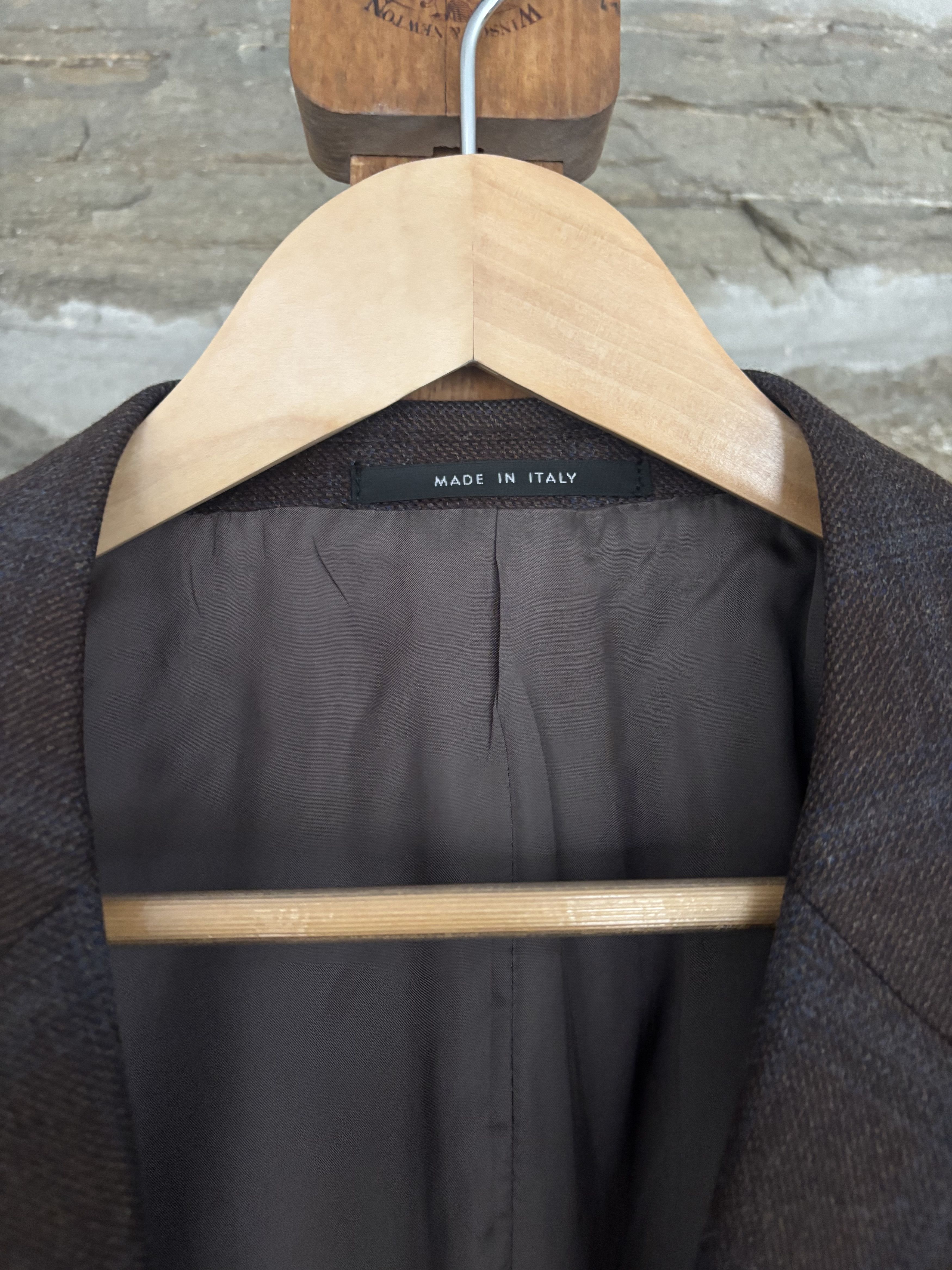 Armani Collezioni Armani x Neiman Marcus Windowpane Sport Coat Size 44R - 4 Thumbnail